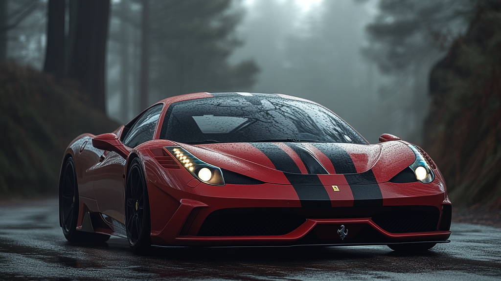 Story about a Ferrari 458 Model - AutoWin Mats