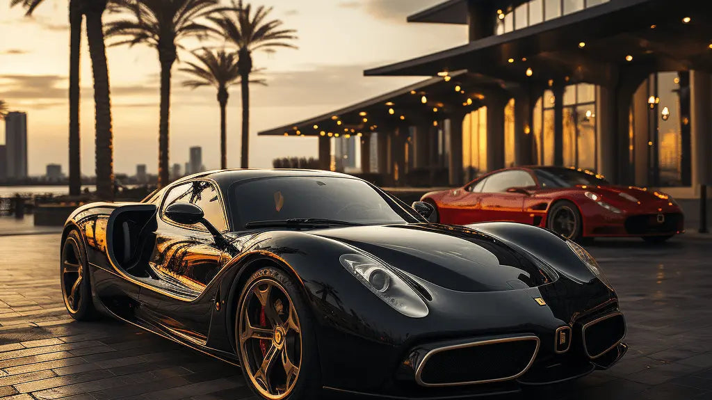 Bugatti La Voiture Noire and Ferrari 250 GTO