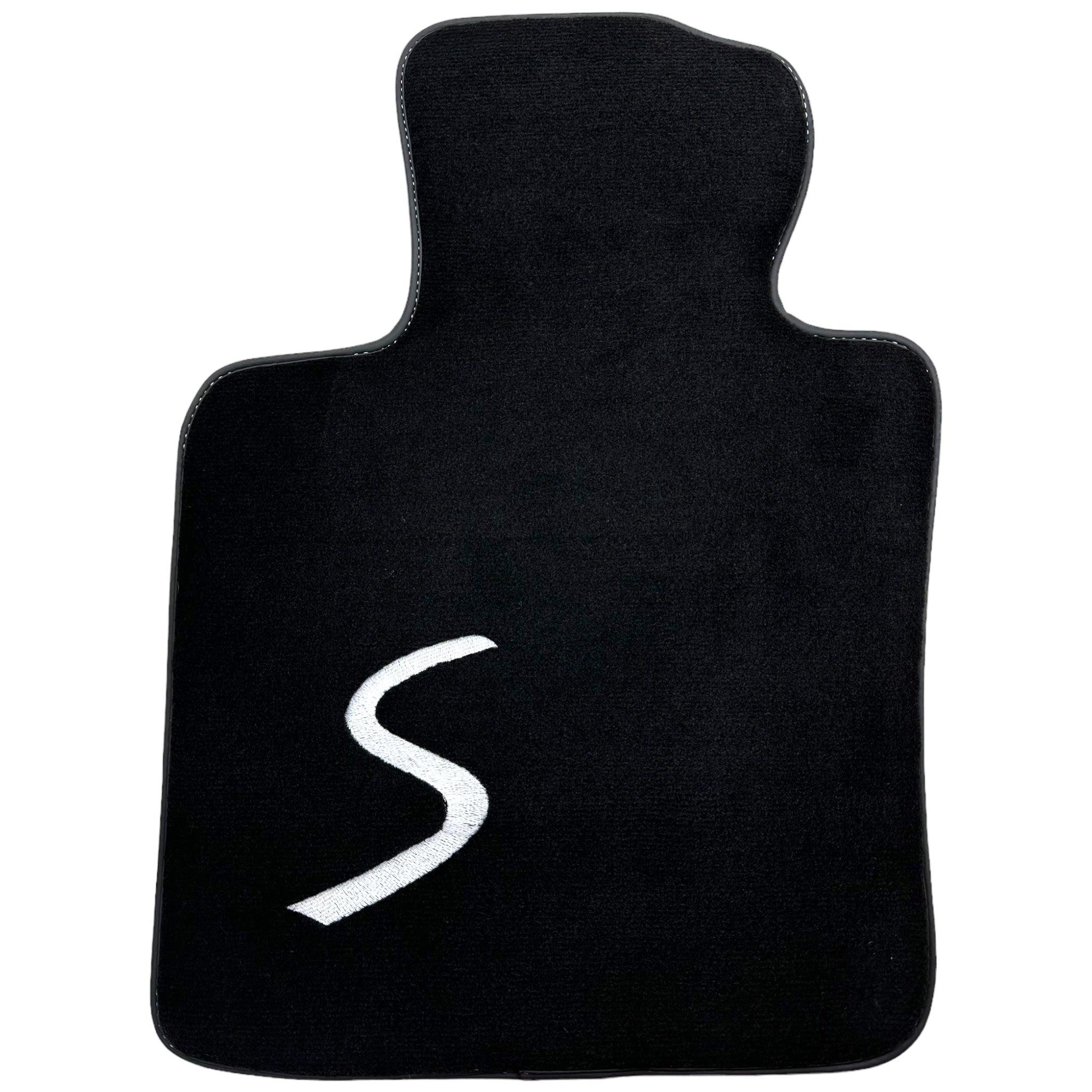 Black Floor Mats for Mini Cooper / One R53 (2001-2007) Cooper S - AutoWin