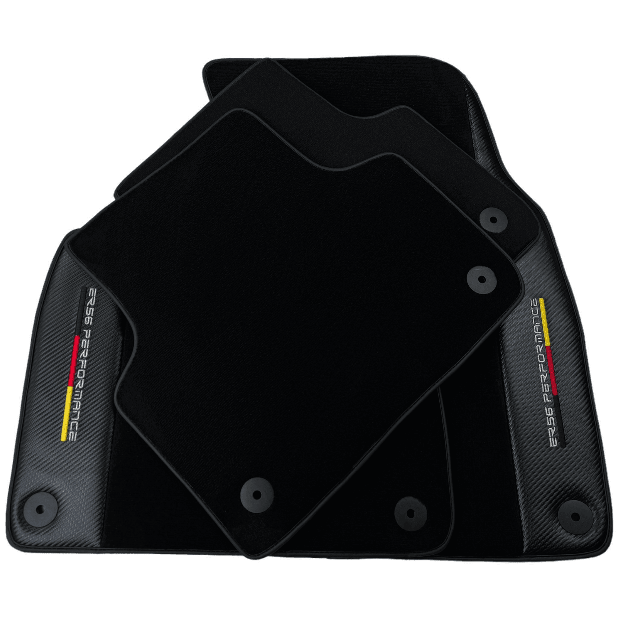 Black Floor Mats for Audi Q7 4M (2015-2019) | ER56 Performance - AutoWin