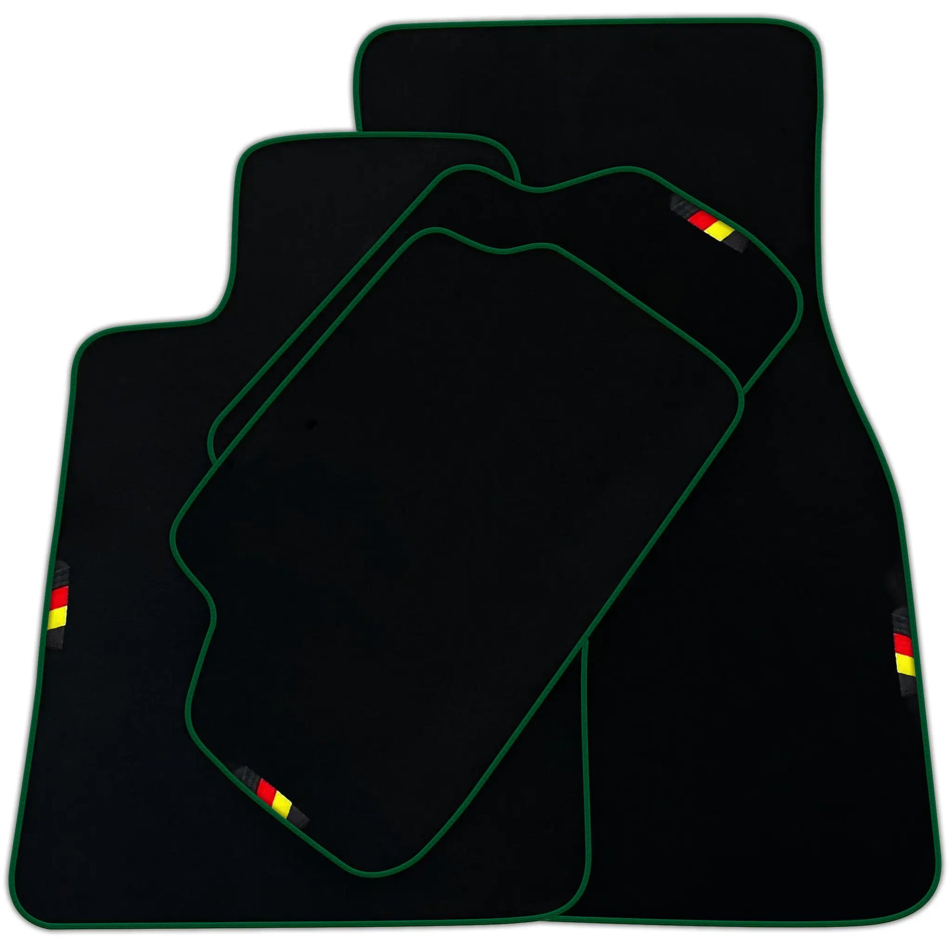 Black Floor Mats For BMW 7 Series E66 Germany Edition AutoWin Brand | Various Trim Colors