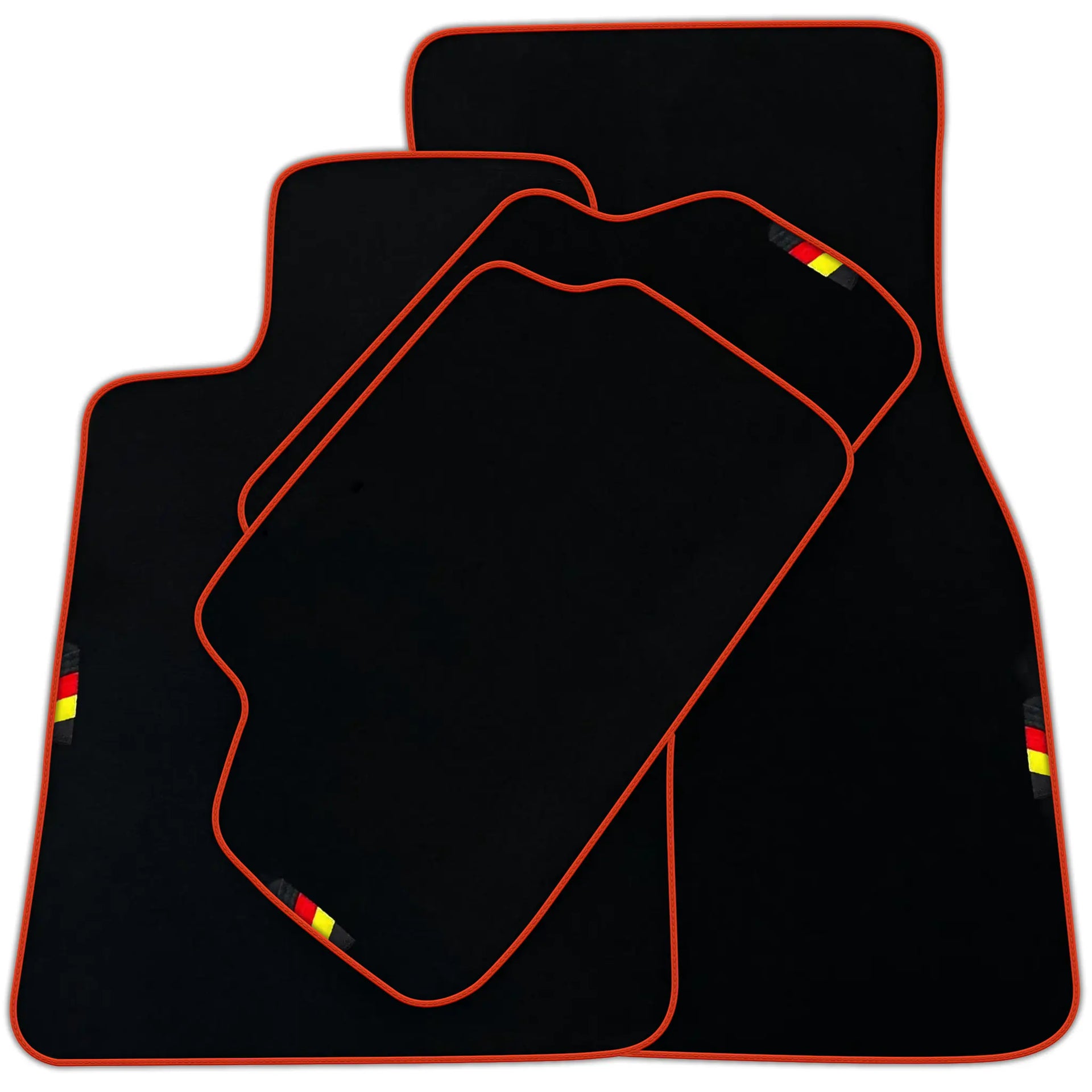 Black Floor Mats For BMW 8 Series G14 Germany Edition AutoWin Brand | Various Trim Colors