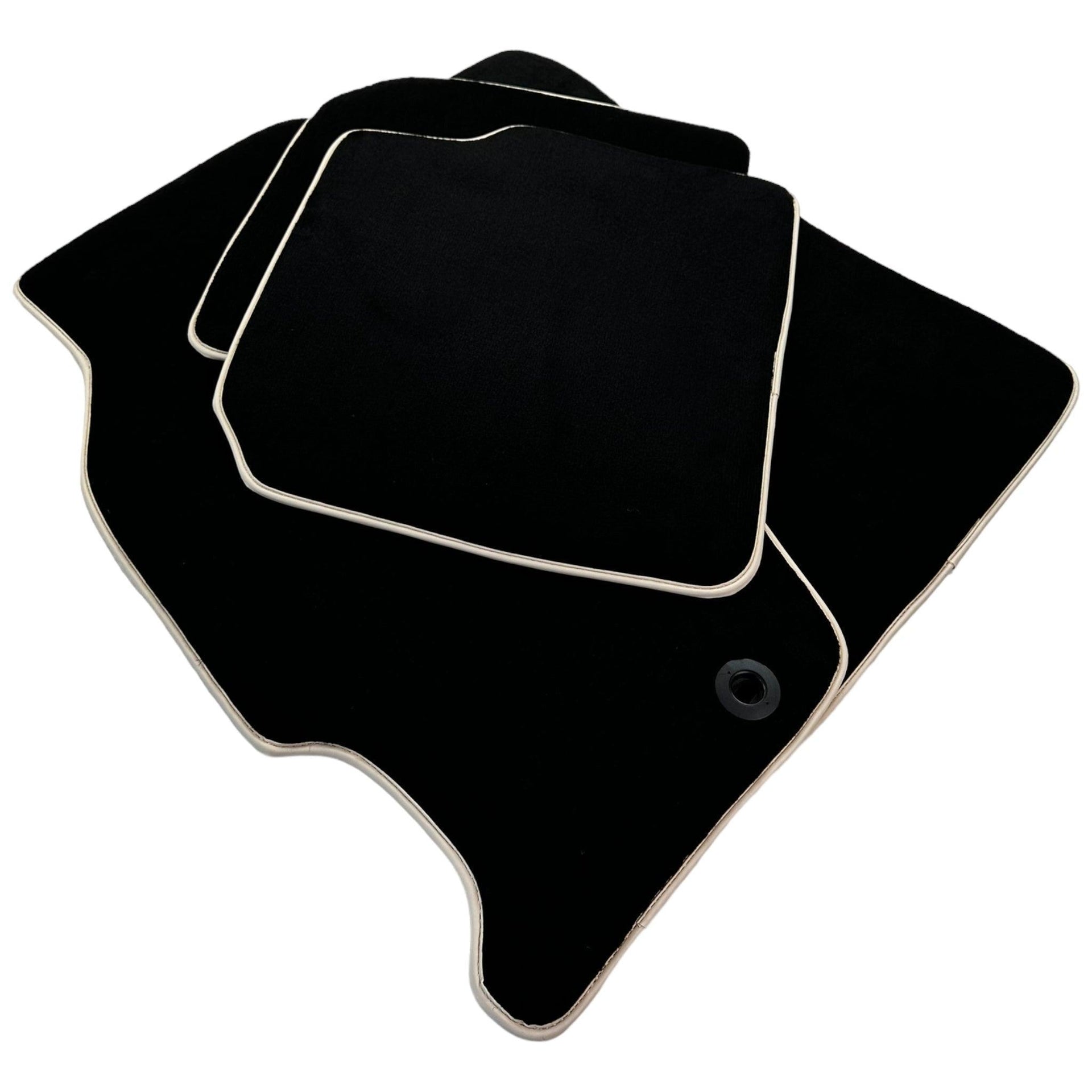 Black Floor Mats For Honda Accord (1990-1993) - AutoWin