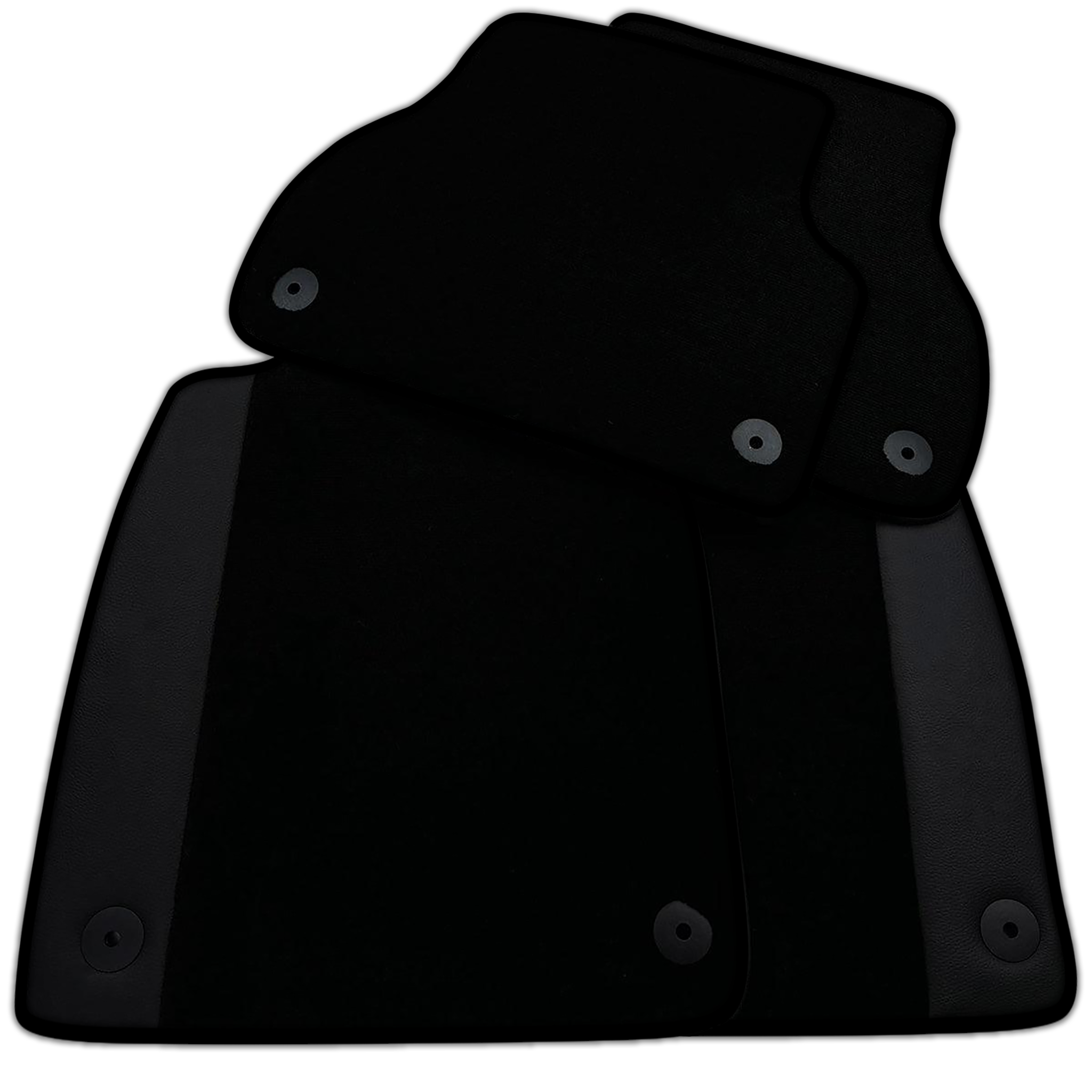 Customizable Black Floor Mats for Audi Q7 4M (2015-2019)
