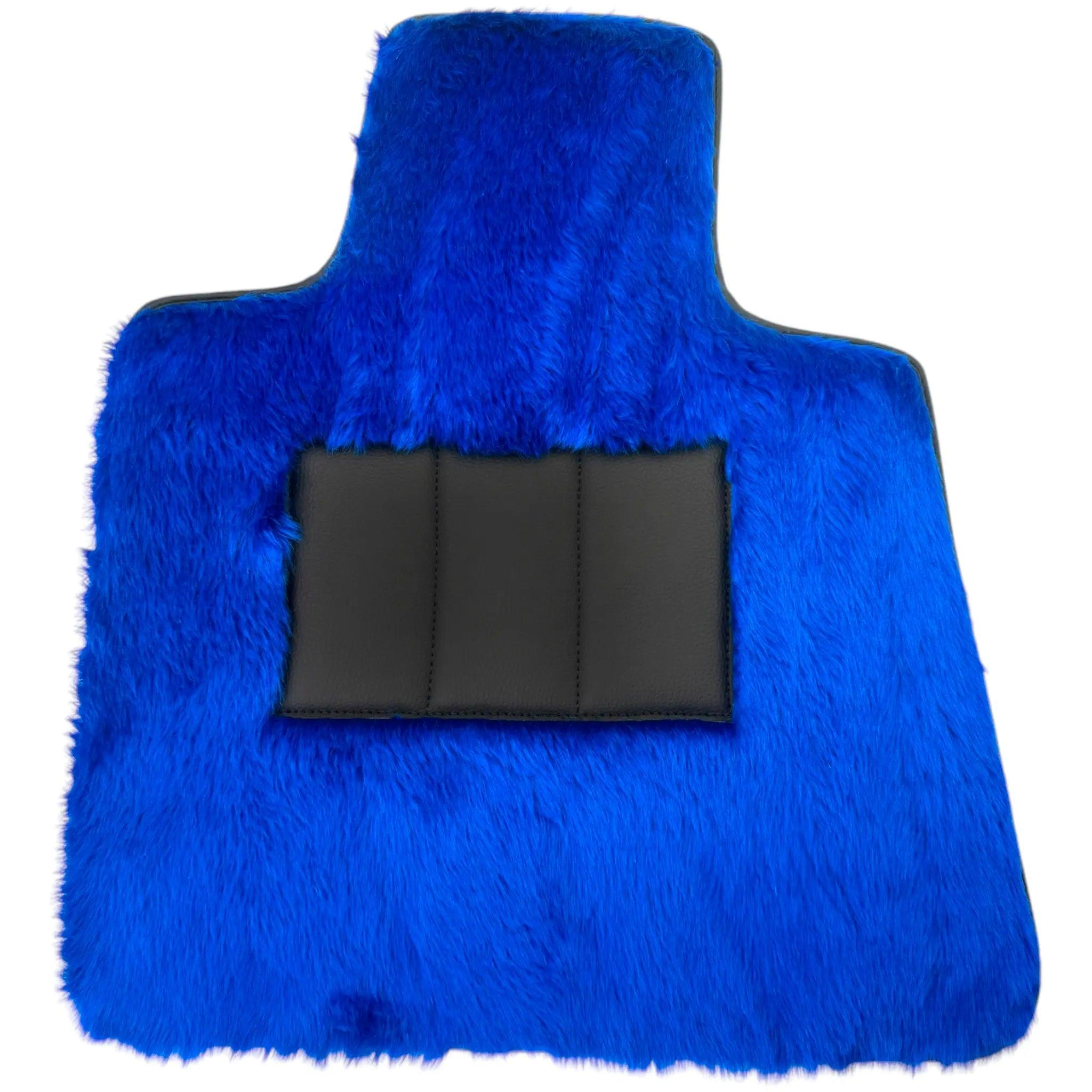 Blue Sheepskin Floor Mats for Rolls-Royce Cullinan (2018-2023) - AutoWin