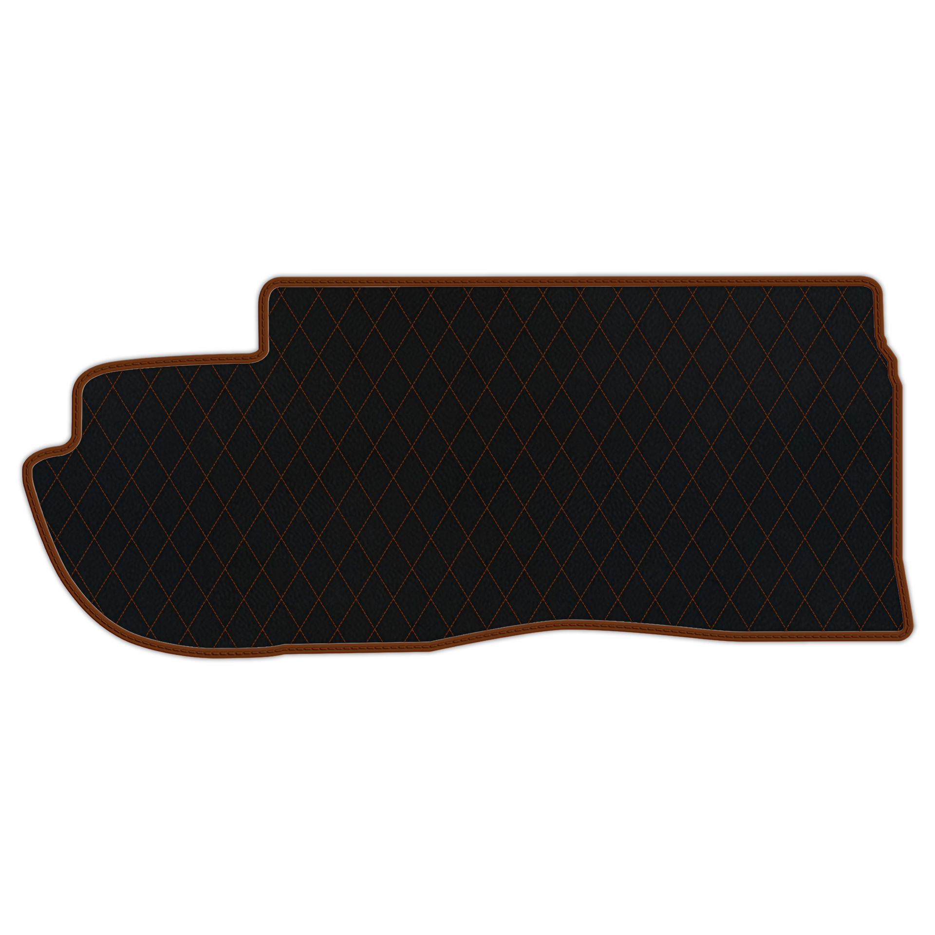 Custom Black Leather Floor Mats for Ferrari 599 Coupe (2006-2012)