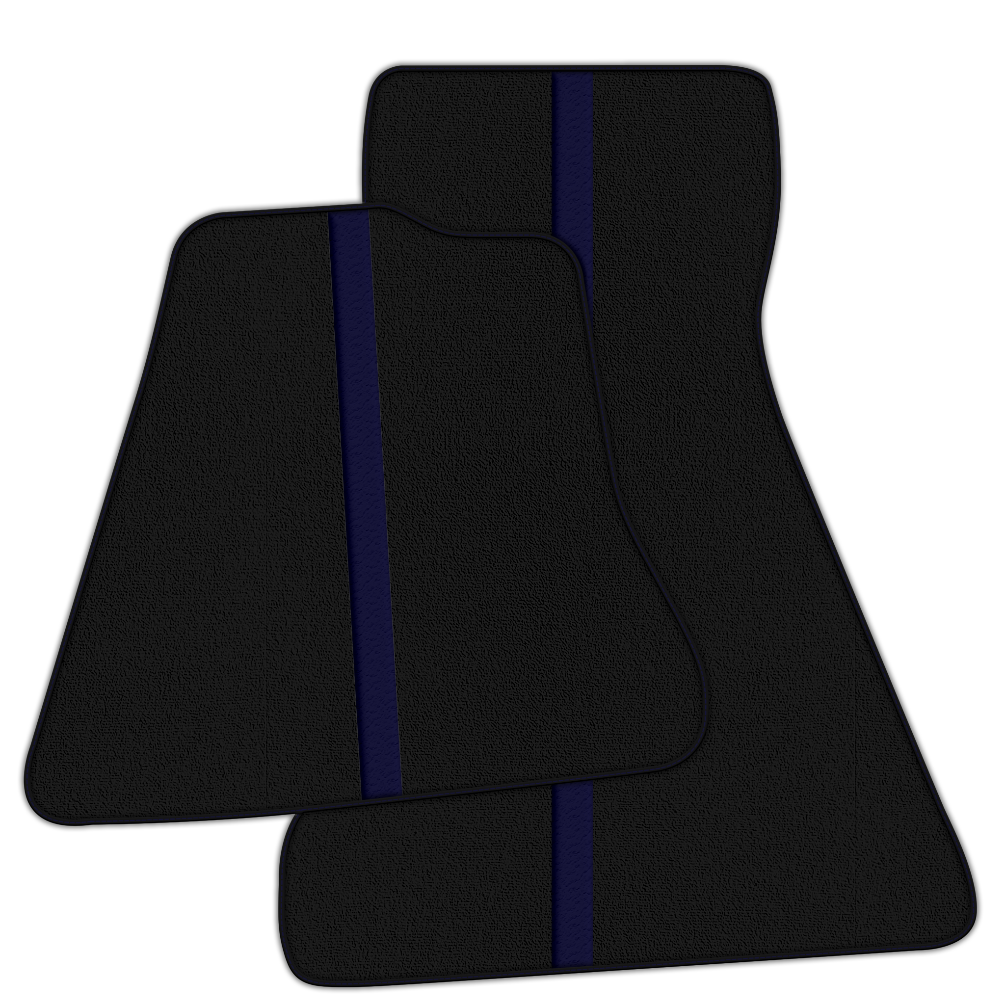Premium Black Leather-Lined Floor Mats for McLaren 650S (2015-2018)