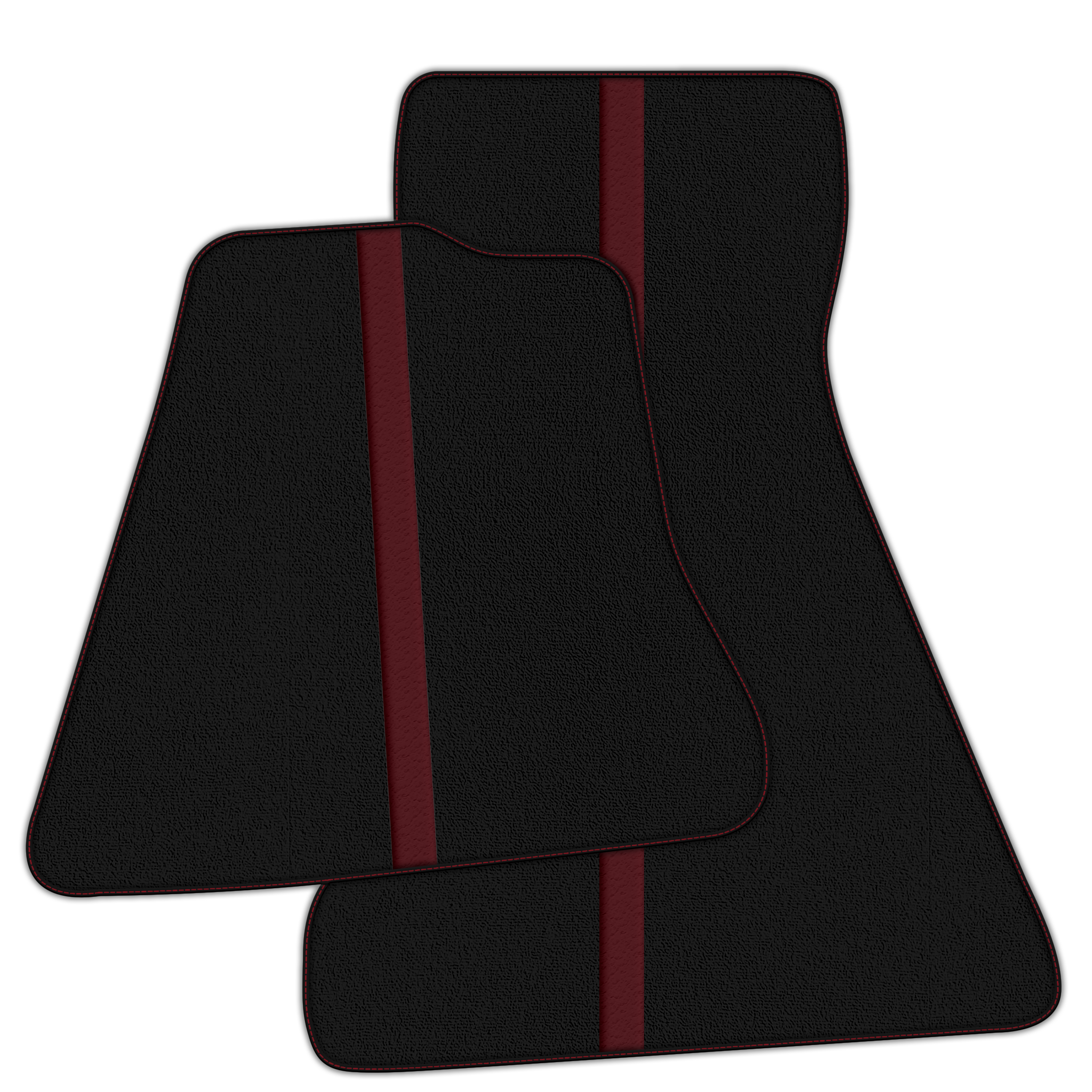 Premium Black Leather-Lined Floor Mats for McLaren 650S (2015-2018)