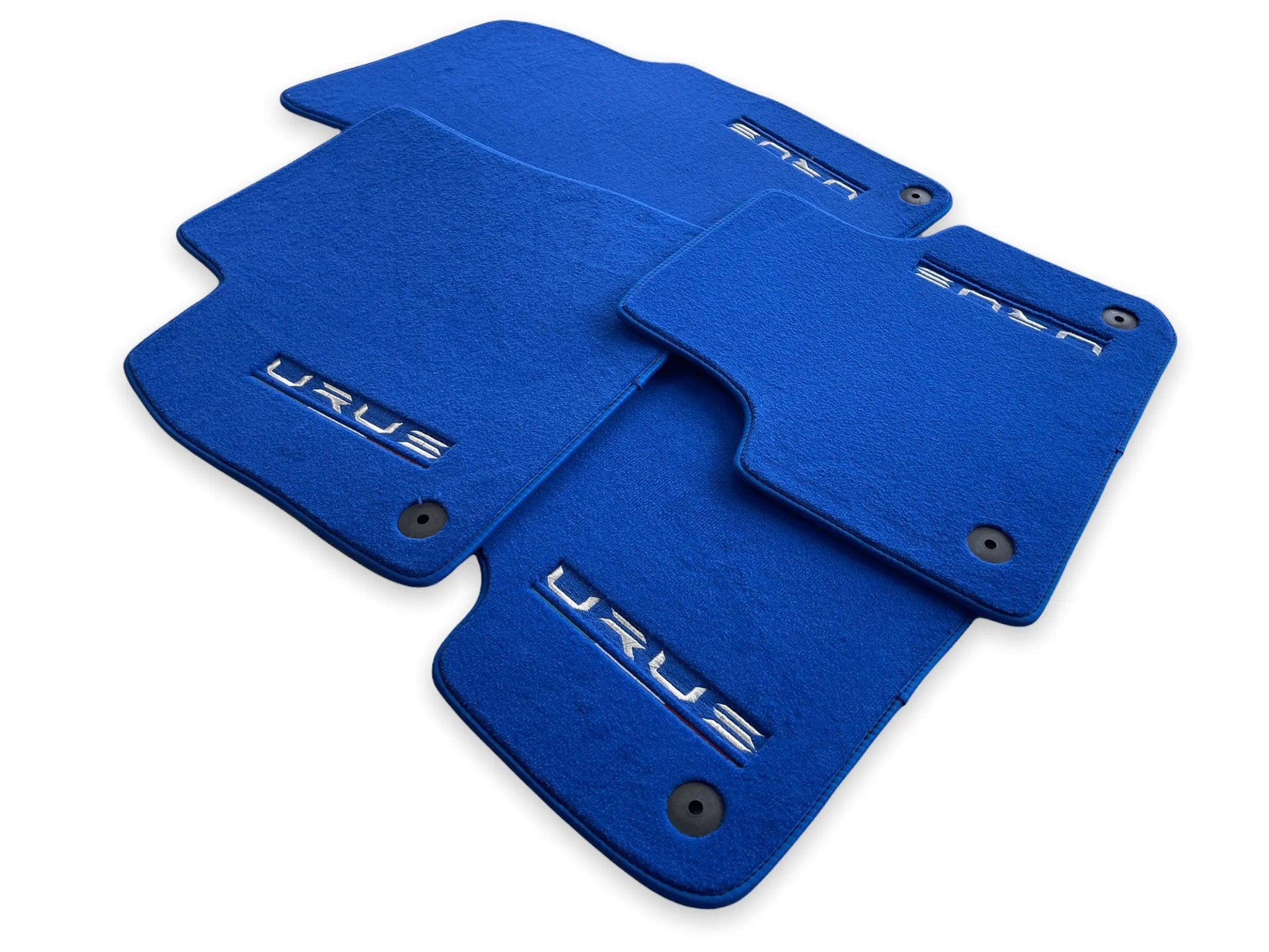 Floor Mats For Lamborghini Urus Blue Tailored Carpets - AutoWin