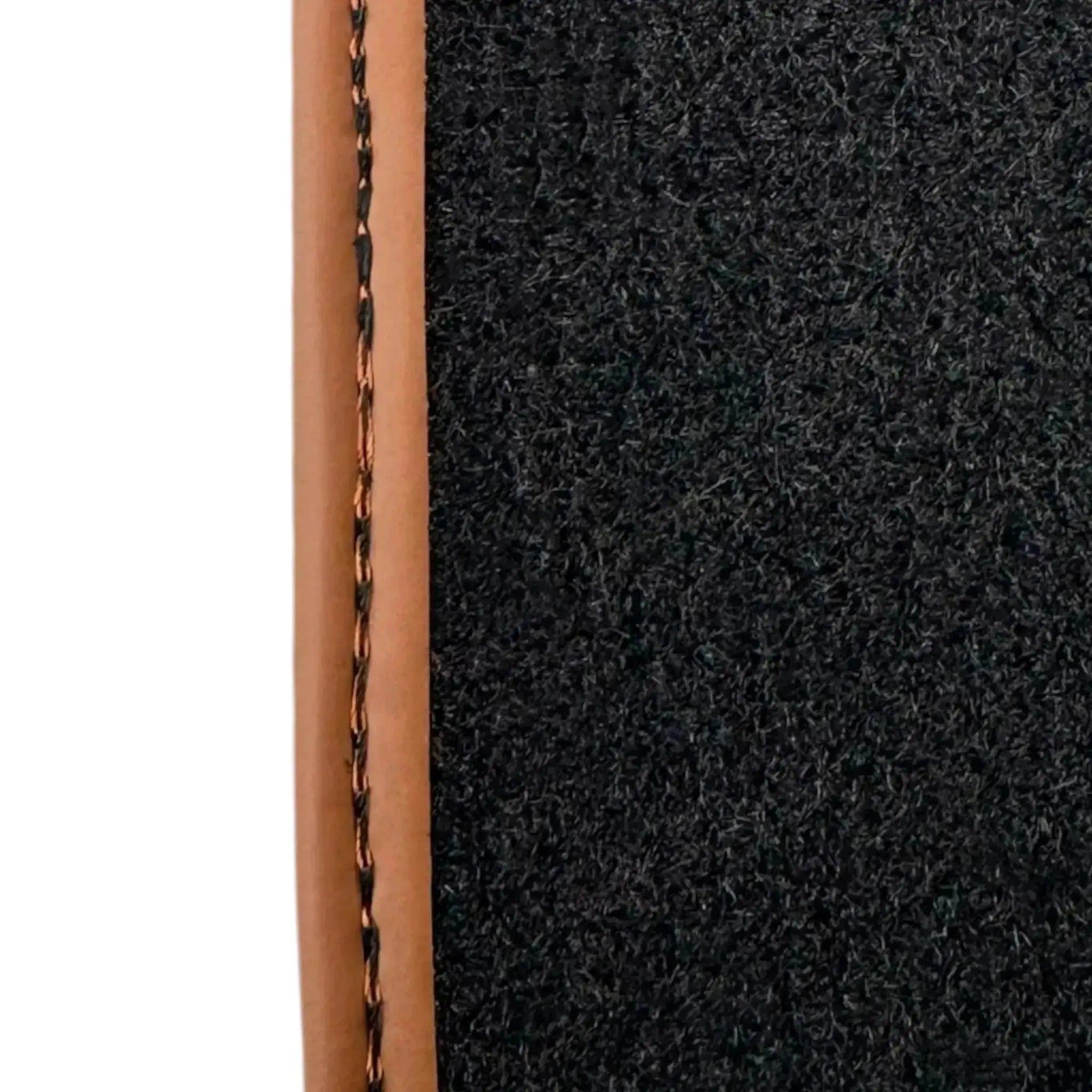 Ginger Color Sheepskin Floor Mats for Rolls-Royce Phantom Drophead Coupe (2007-2016) - AutoWin