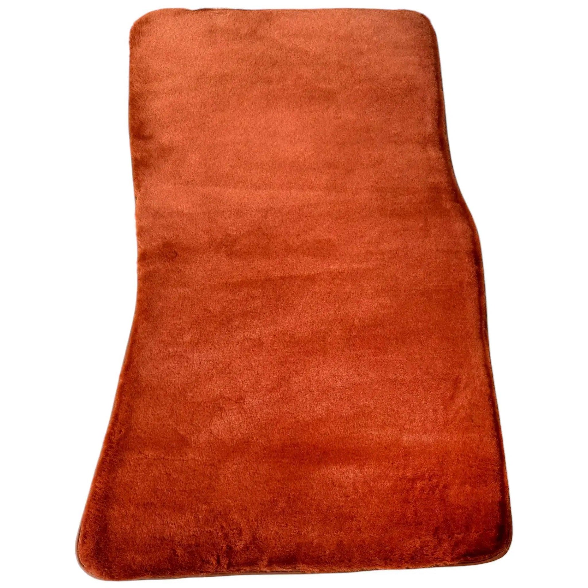 Ginger Color Sheepskin Floor Mats for Rolls-Royce Wraith (2013-2023) - AutoWin