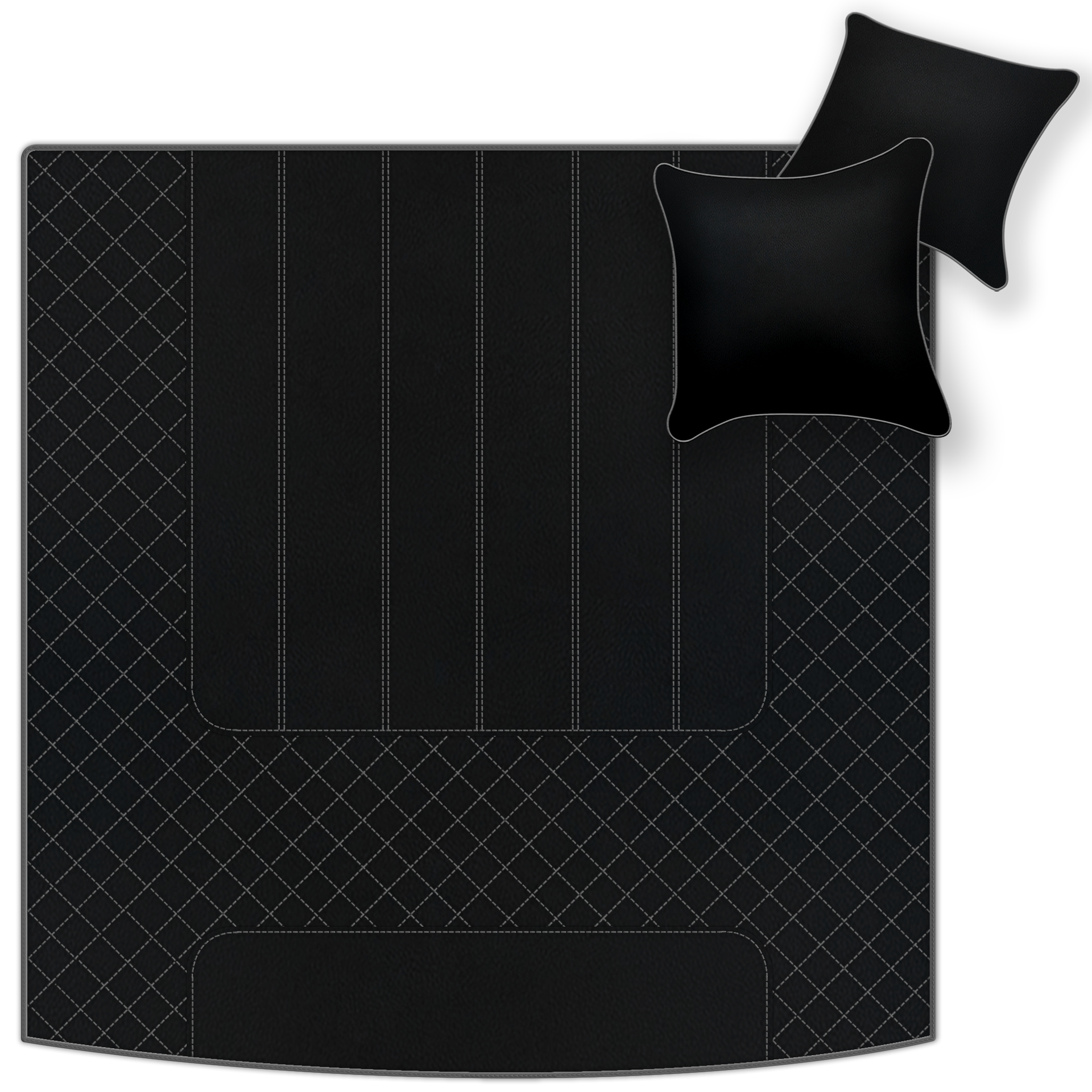 Customizable Leather Floor Mats with AW1 Pattern for Bentley Flying Spur (2019-2023) - AutoWin