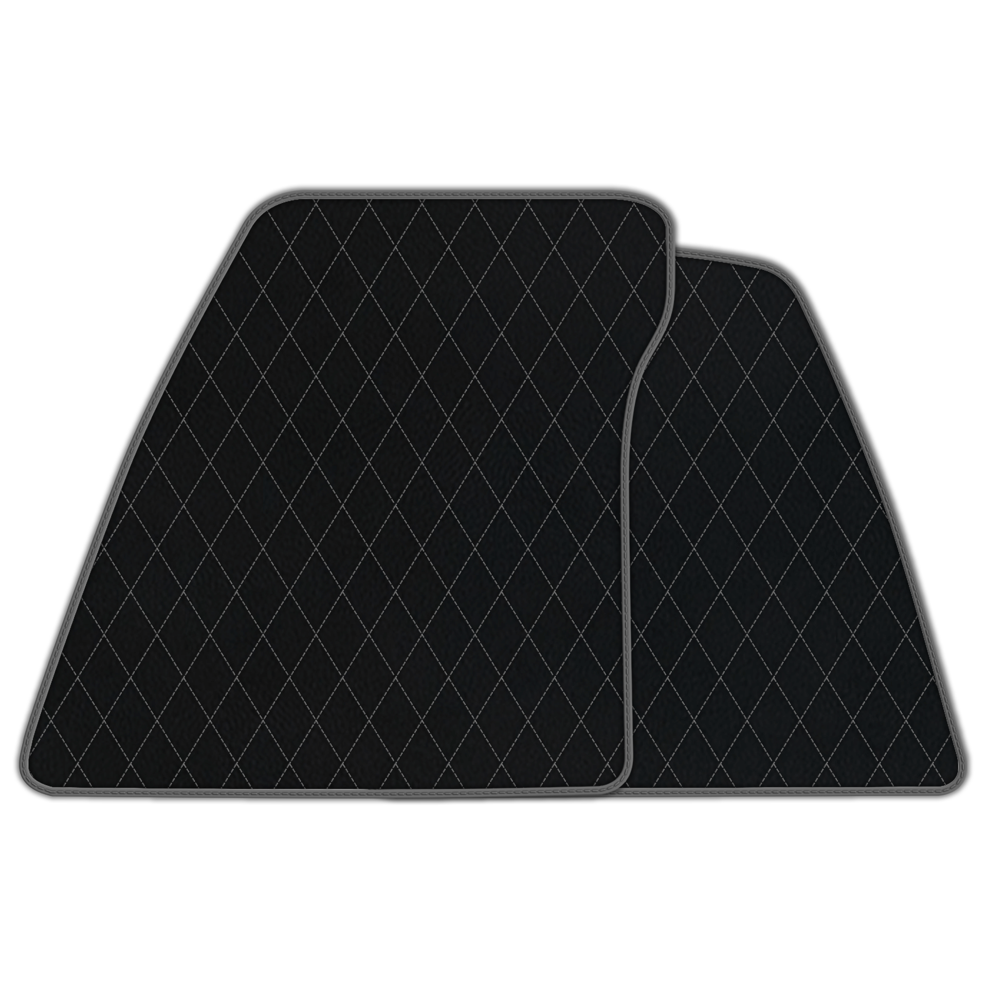 Black Leather Floor Mats for Bentley Mulsanne (2010-2020) | AW1 Design