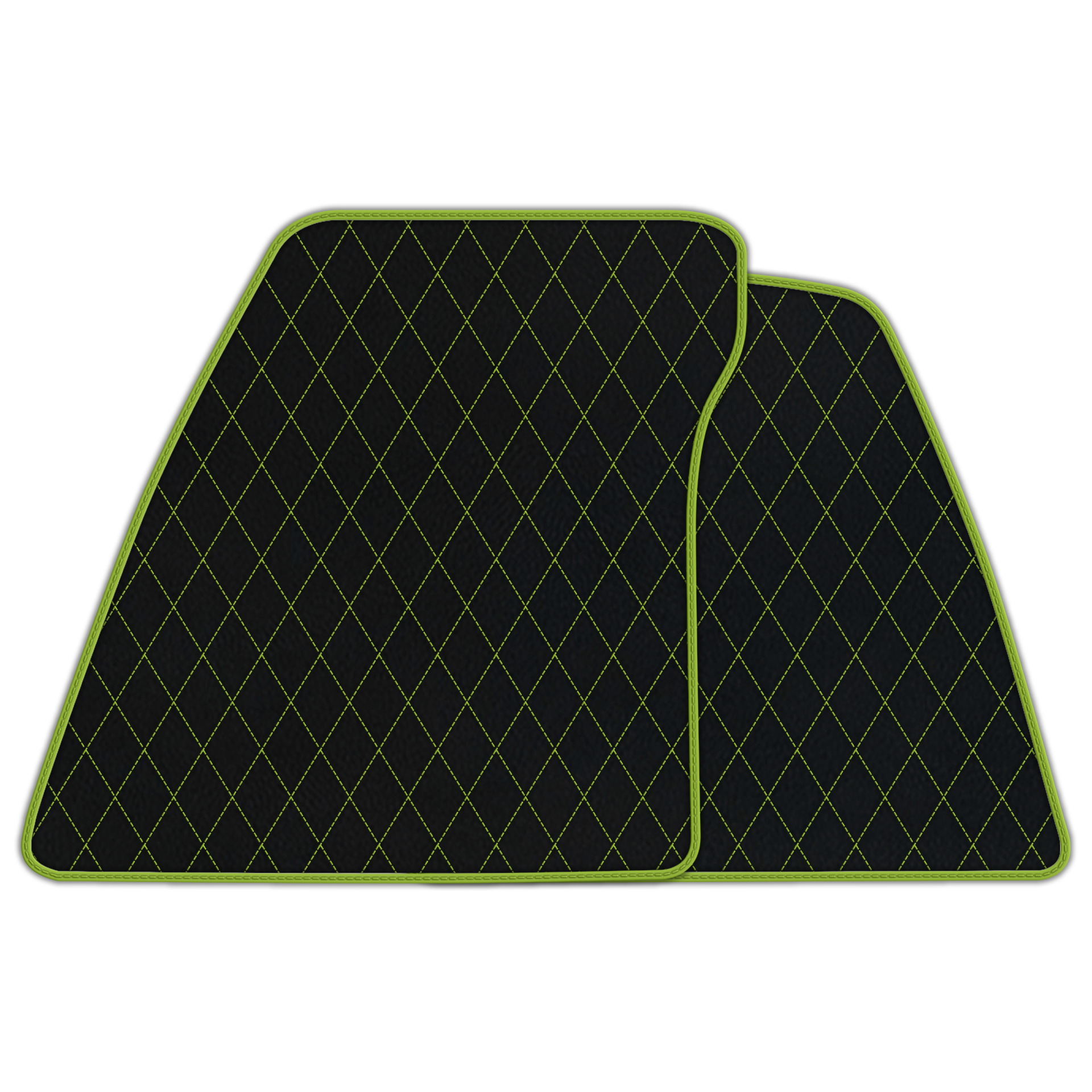 Black Leather Floor Mats for Bentley Mulsanne (2010-2020) | AW1 Design