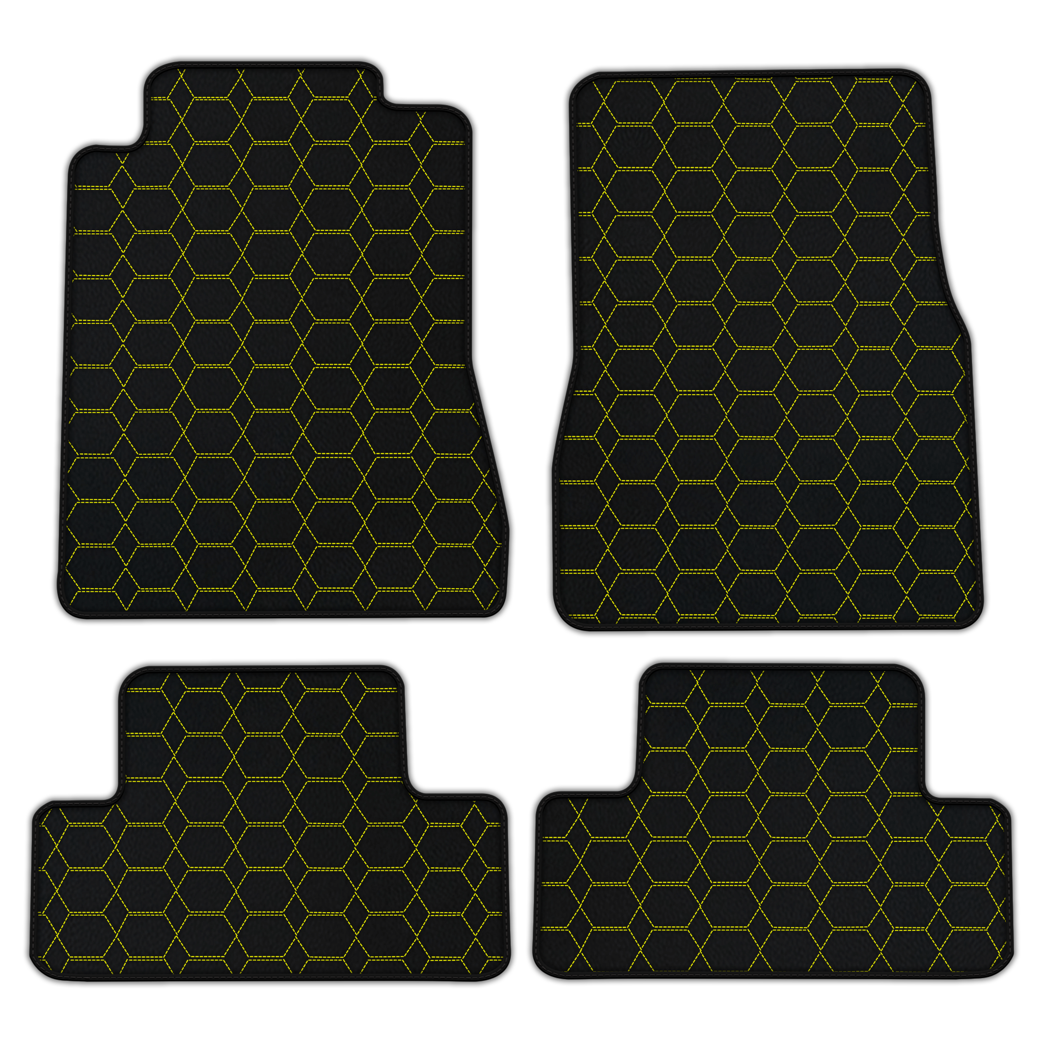 Customizable Leather Floor Mats for Ford Mustang V (2011-2014)