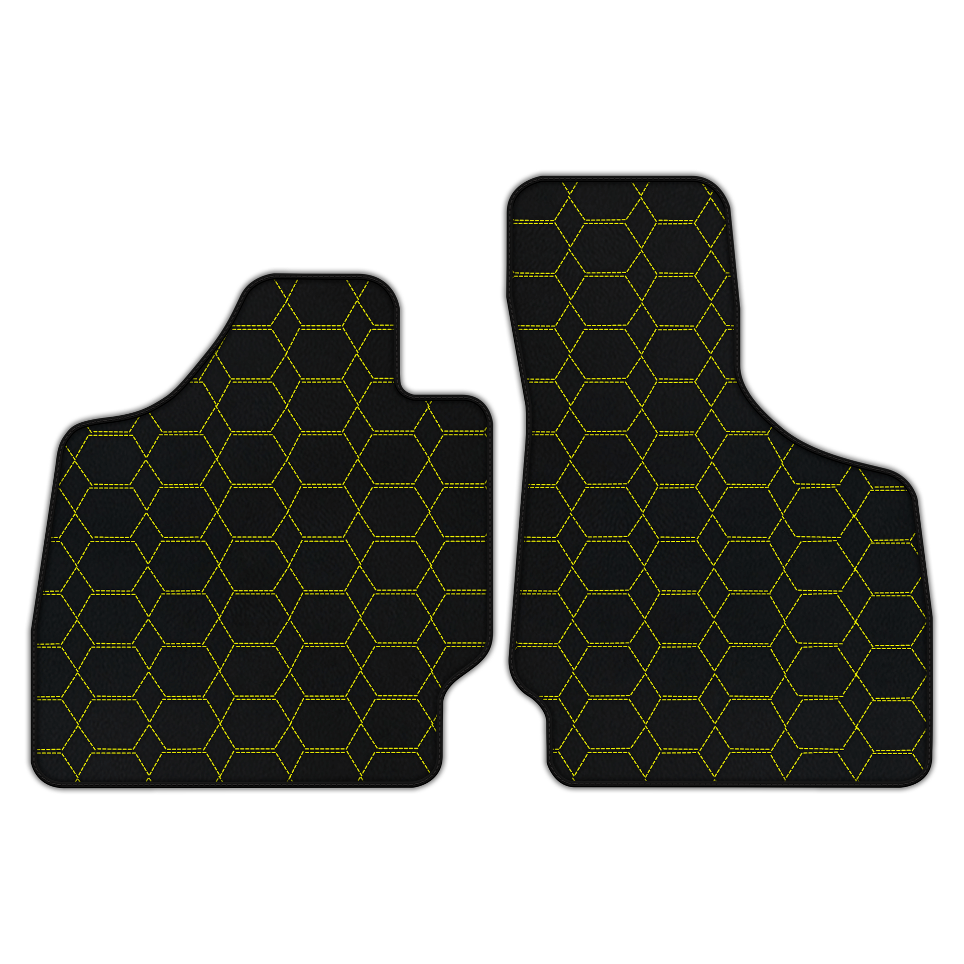 Customizable Premium Leather Floor Mats for Audi TT MK2 (2006-2014)