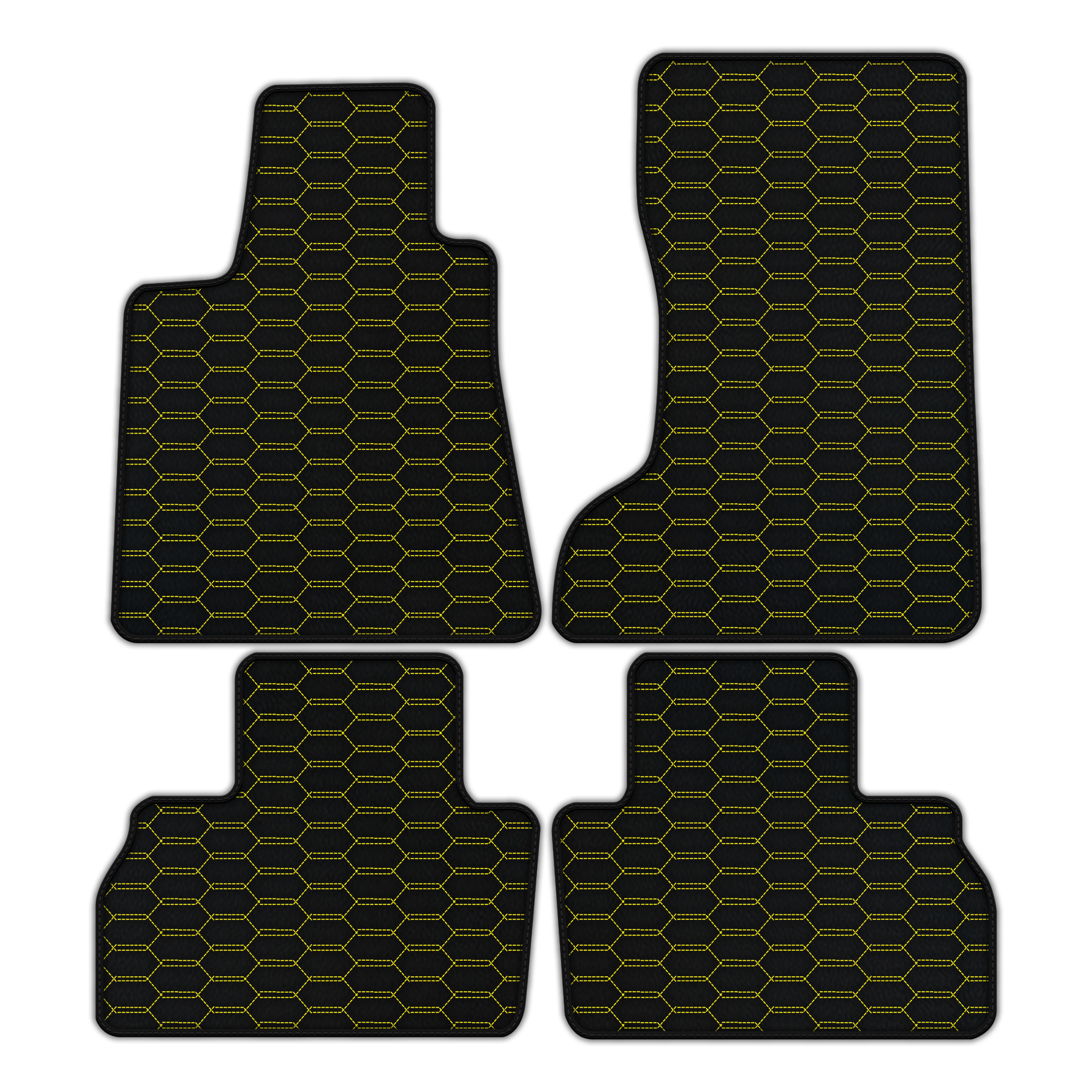 Customizable Leather Floor Mats for Maserati Levante (2017-2023)