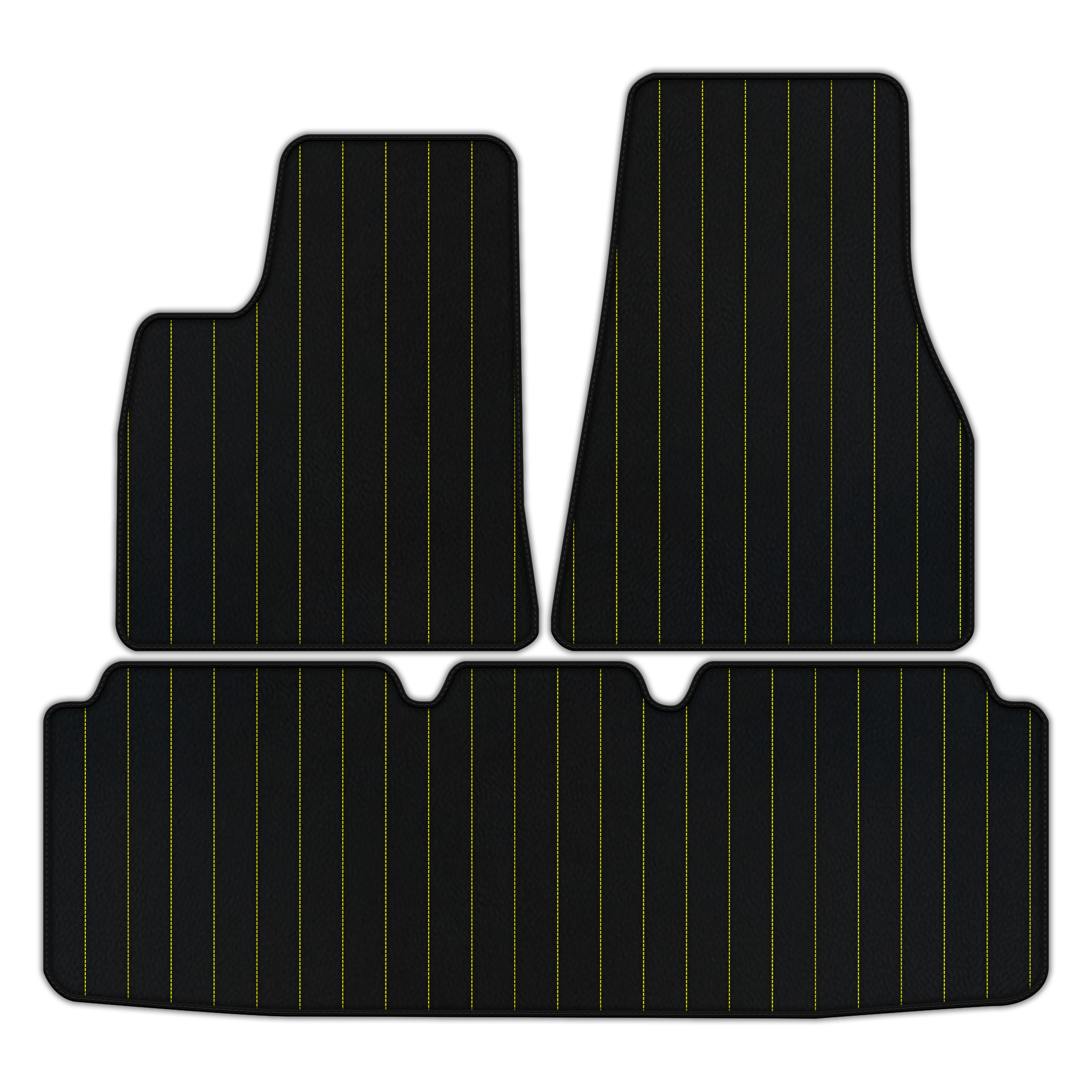 Custom Leather Floor Mats for Tesla Model S (2012-2023)