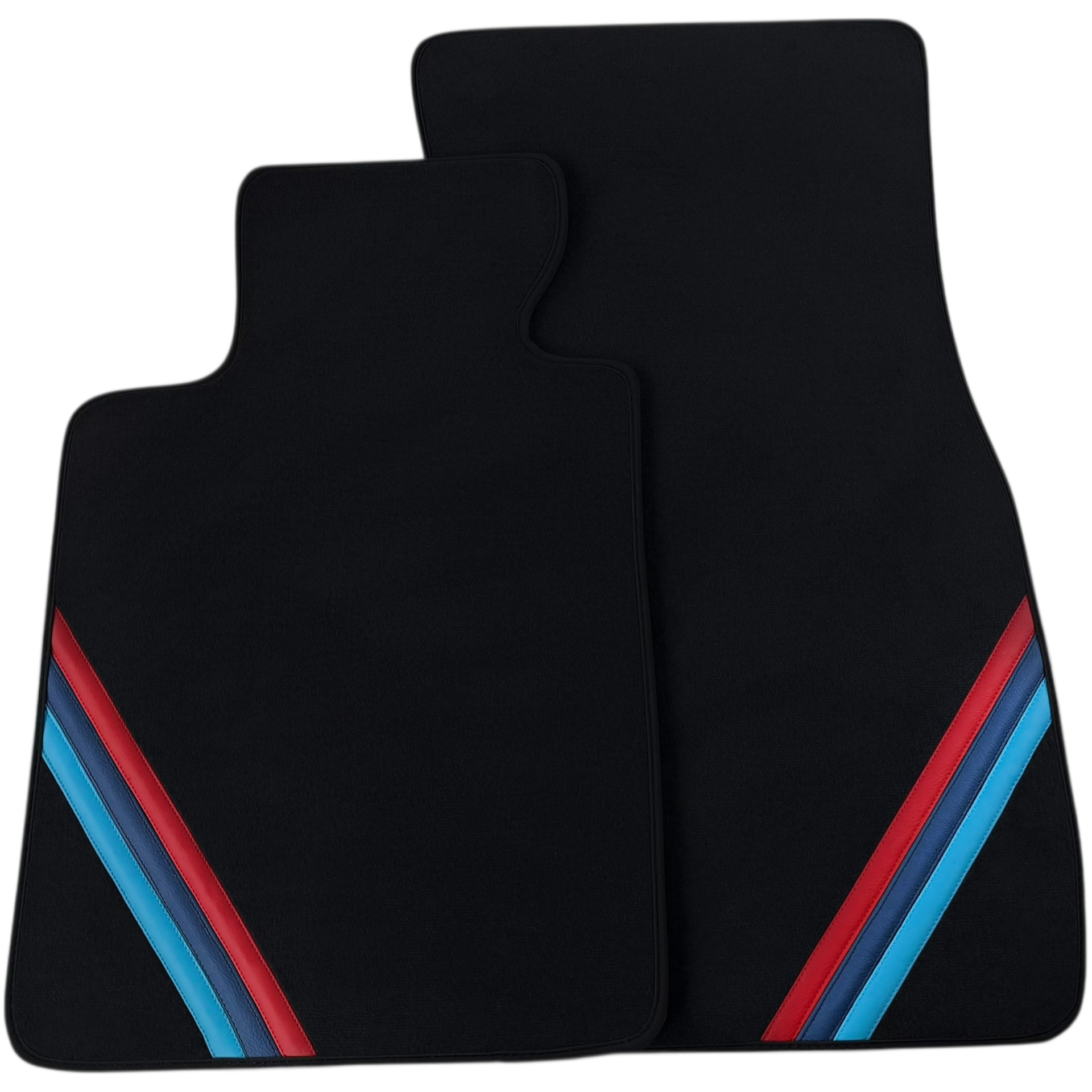 Customizable Leather Floor Mats with Vertical Hex Pattern for BMW F13 2-door Coupe (2011-2018) - AutoWin