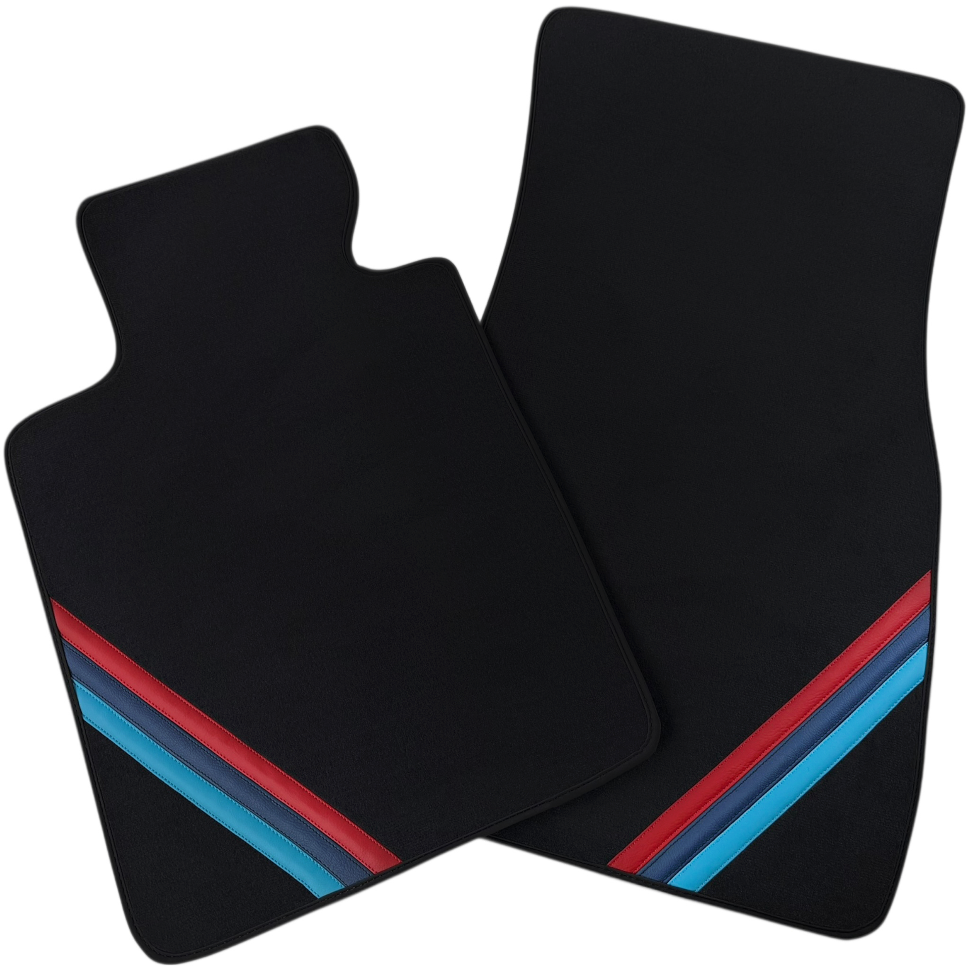 Customizable Leather Floor Mats with Vertical Hex Pattern for BMW F13 2-door Coupe (2011-2018) - AutoWin