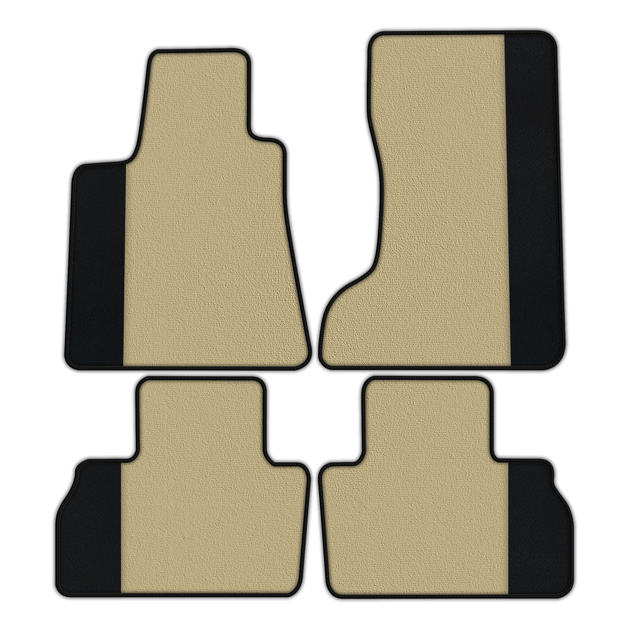 Customizable Carpet & Leather Floor Mats for Maserati Levante 2017-23