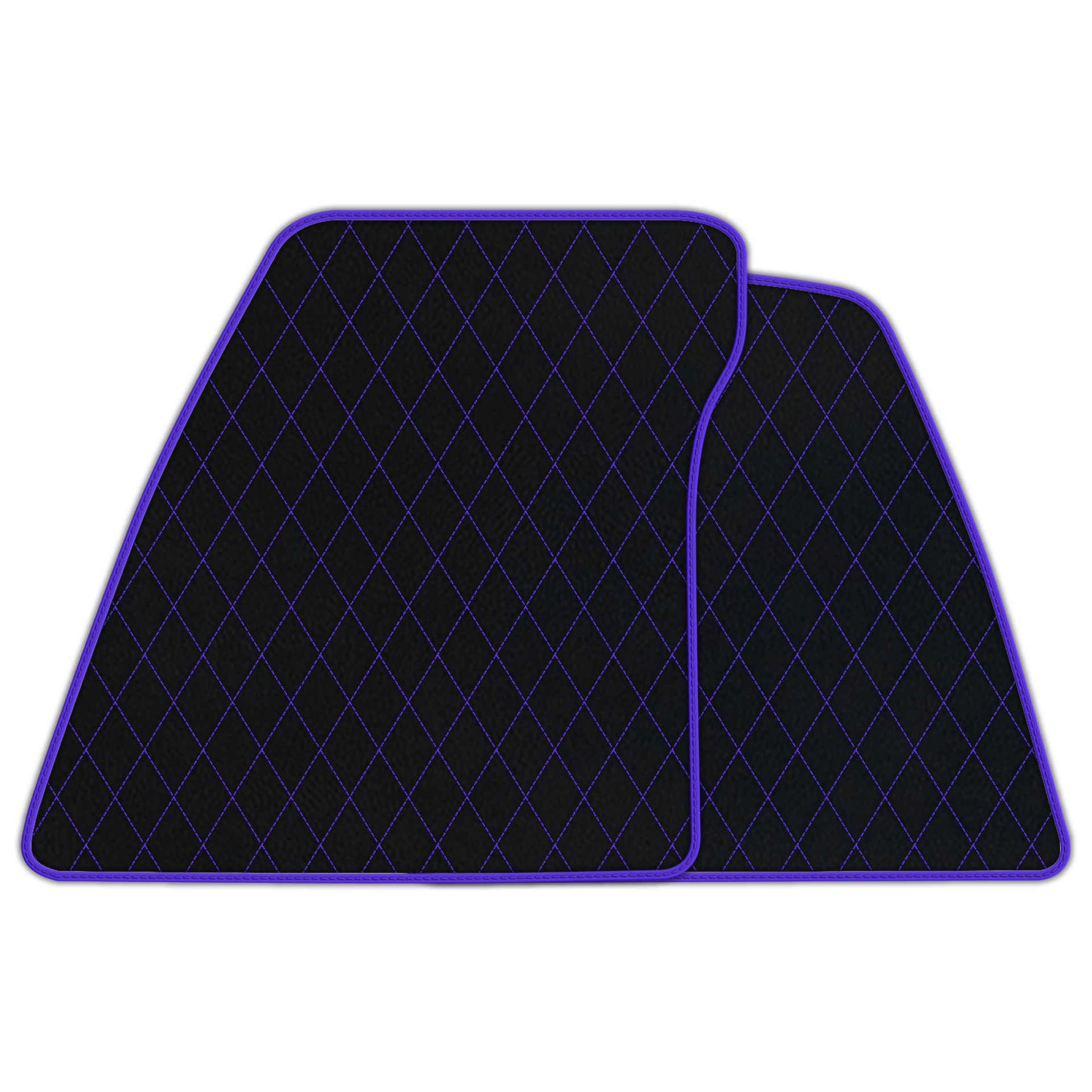 Black Leather Floor Mats for Bentley Mulsanne (2010-2020) | AW1 Design