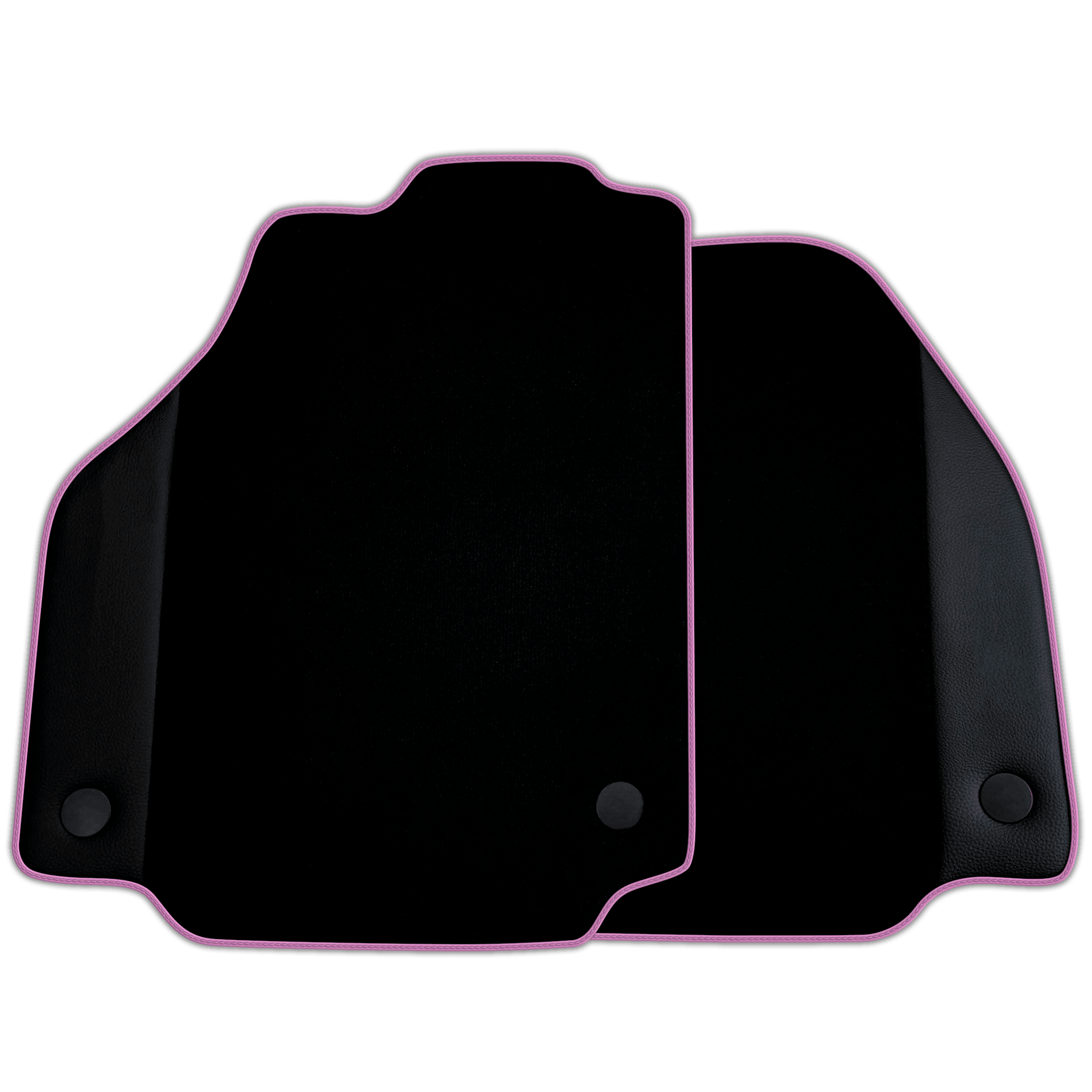 Custom Black Floor Mats for Ferrari 458 Italia (2009-2015) With Leather | Various Trim Colors
