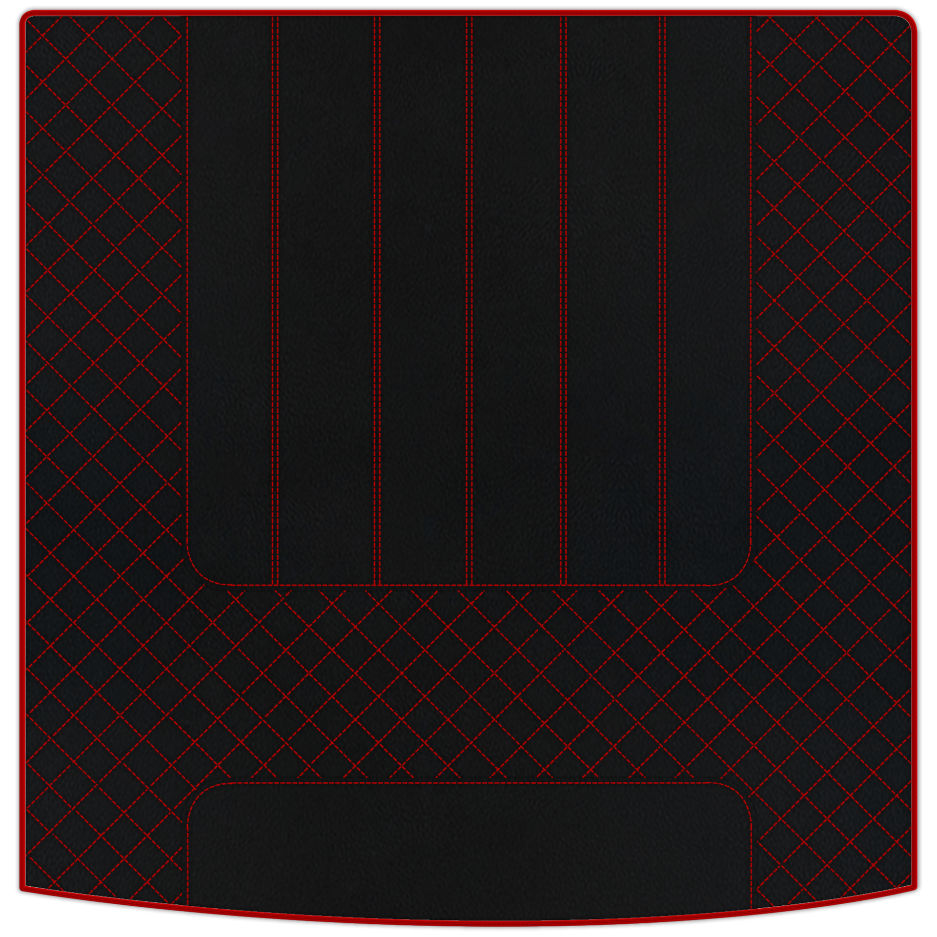 Customizable Leather Trunk Floor Mats with AW1 Pattern for Bentley Red Label RL (1998-2009) - AutoWin