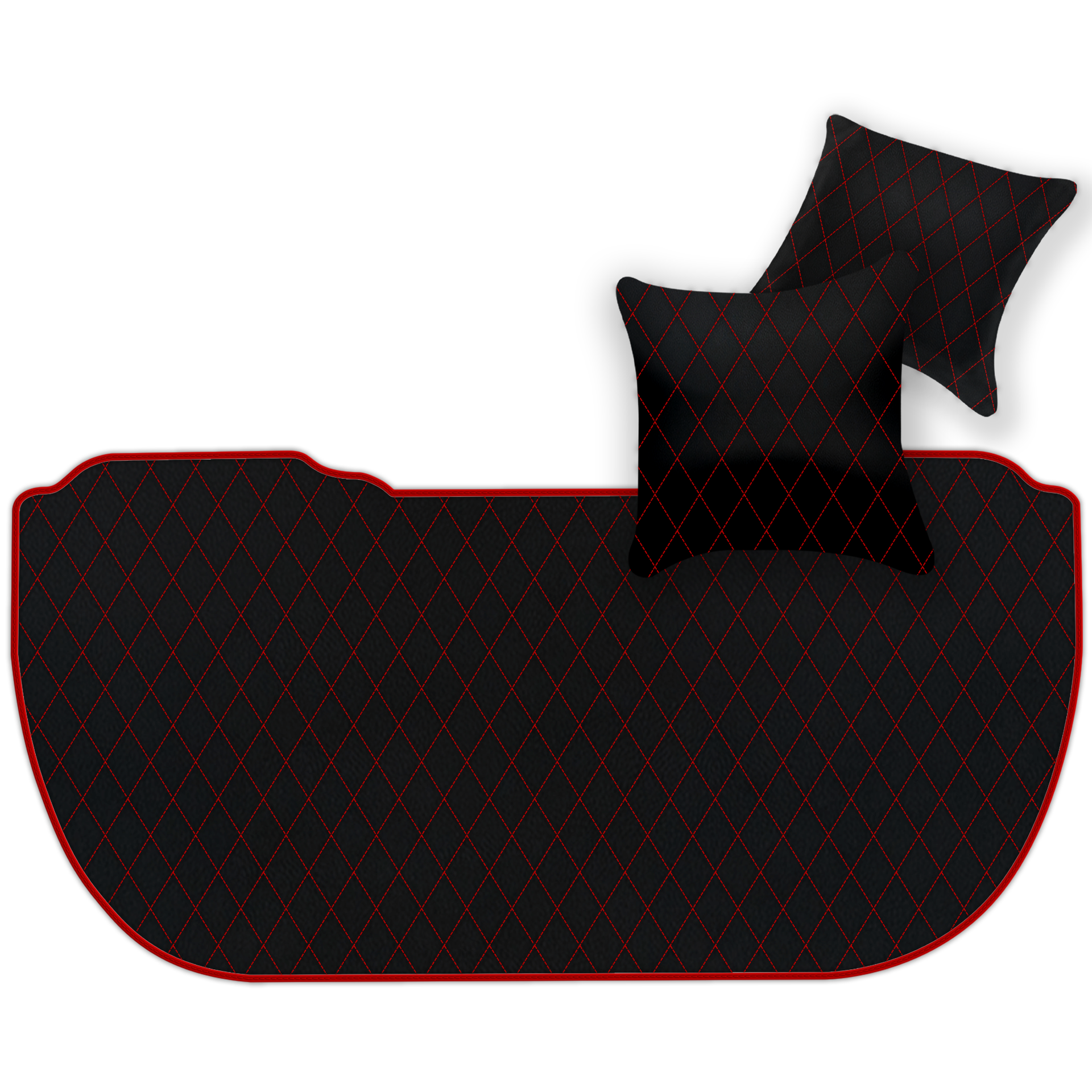 Black Leather Floor Mats for Bentley Mulsanne (2010-2020) | AW1 Design