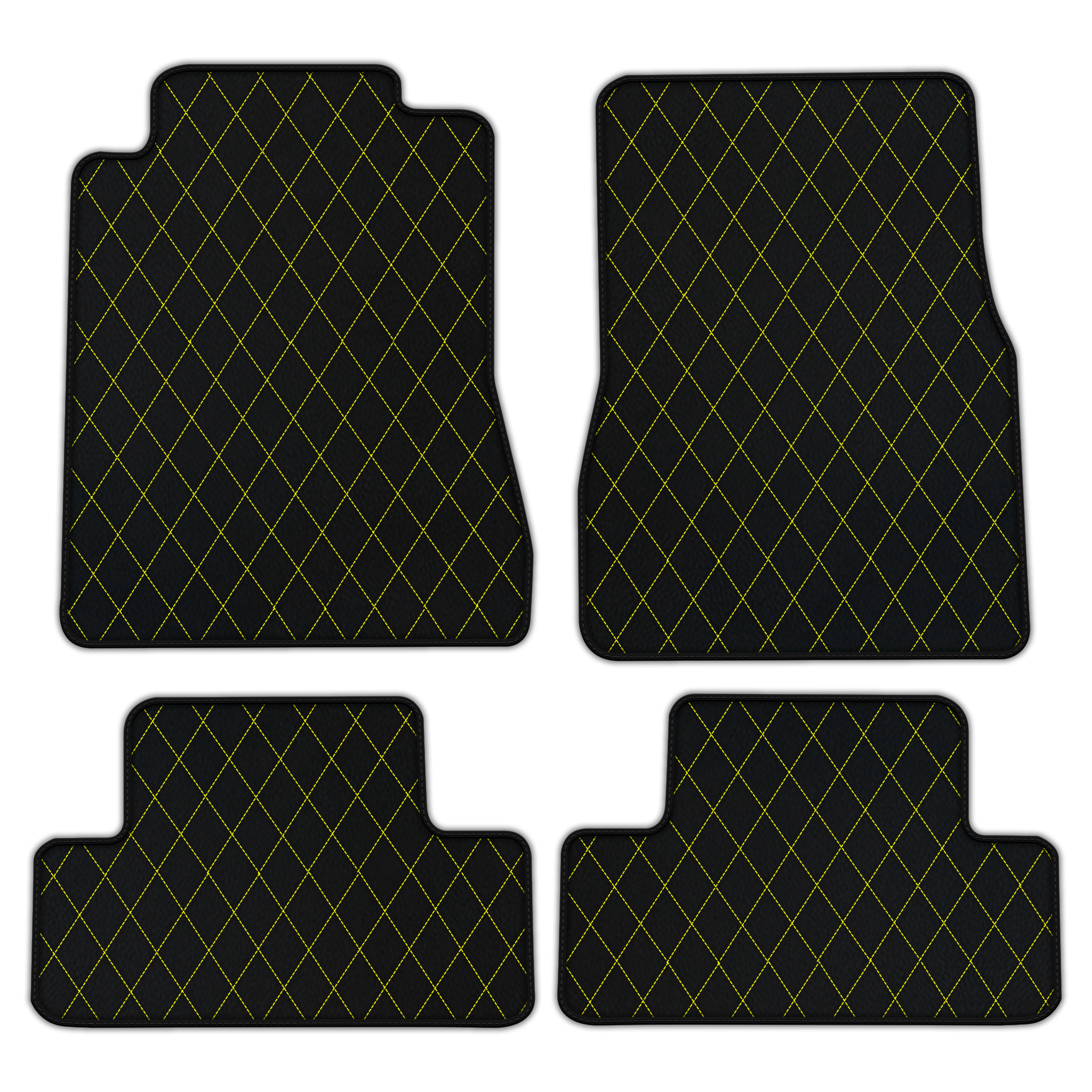 Customizable Leather Floor Mats for Ford Mustang V FL (2011-2014)