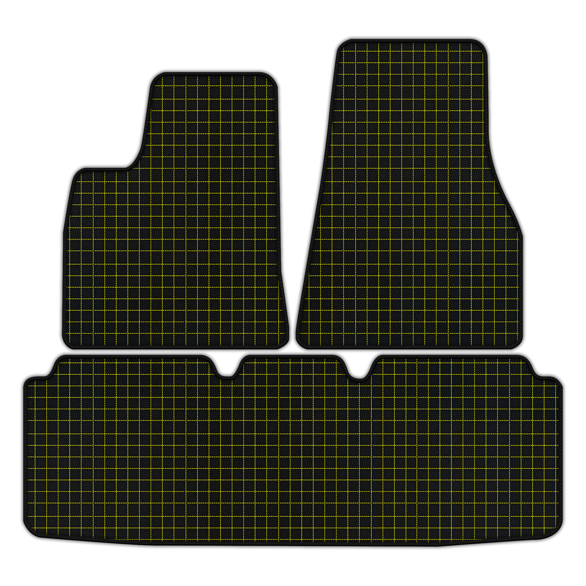 Custom Leather Floor Mats for Tesla Model S (2012-2023)