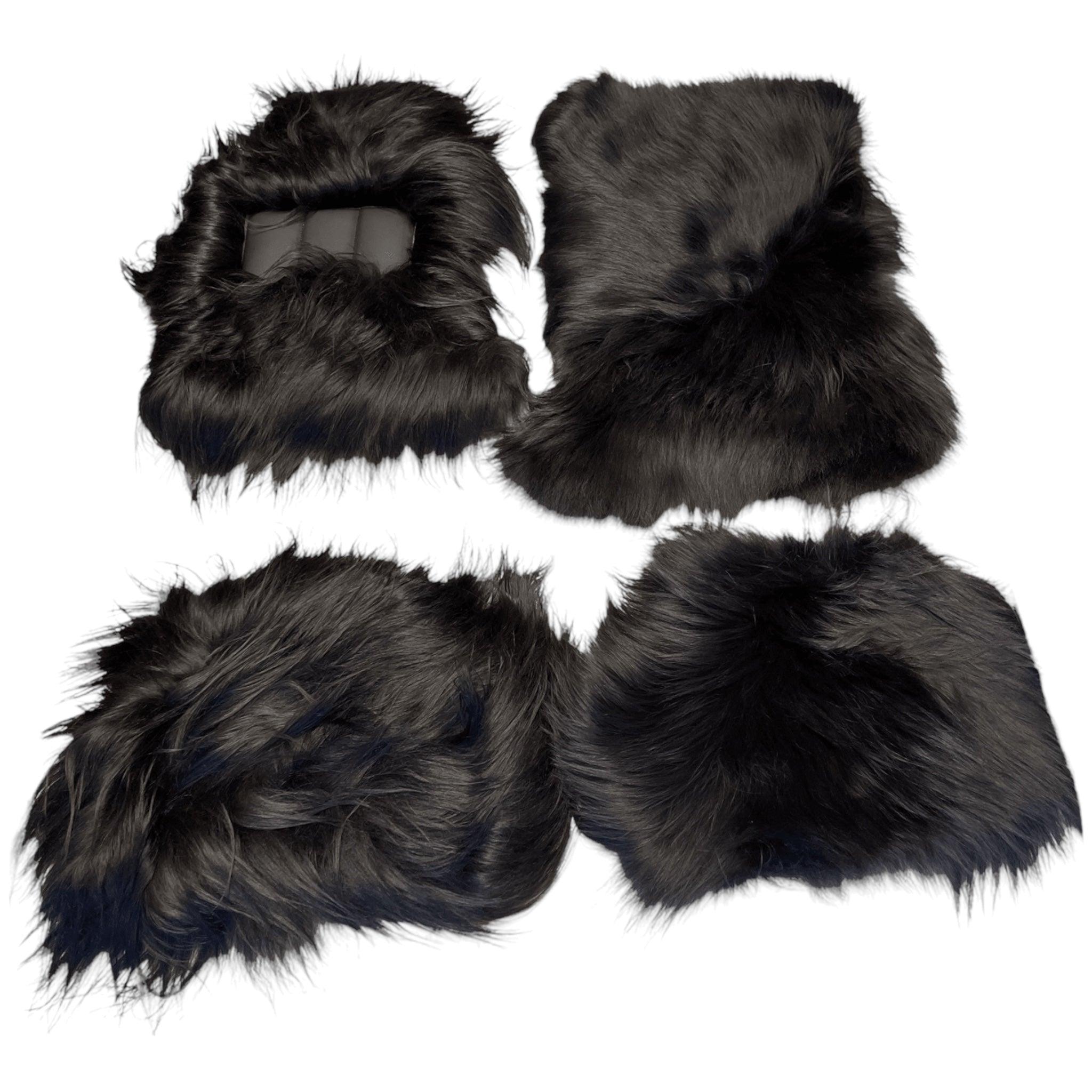 Various Colors of Sheepskin Floor Mats Tailored for the Chrysler 300C (2004-2011) - AutoWin