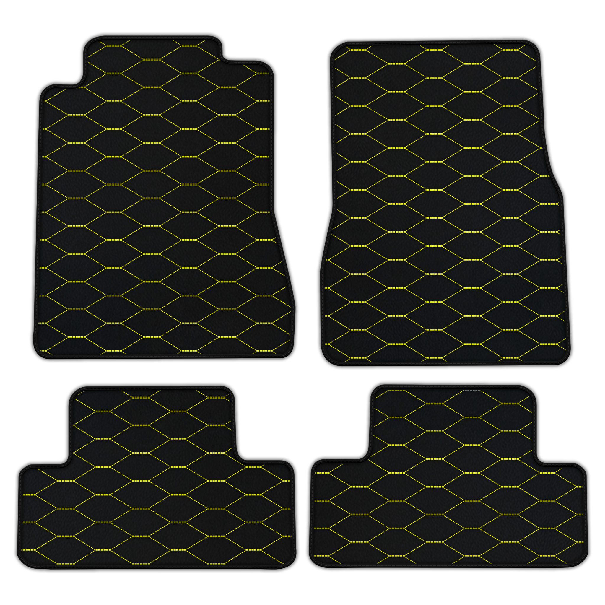 Customizable Leather Floor Mats for Ford Mustang V (2011-2014)