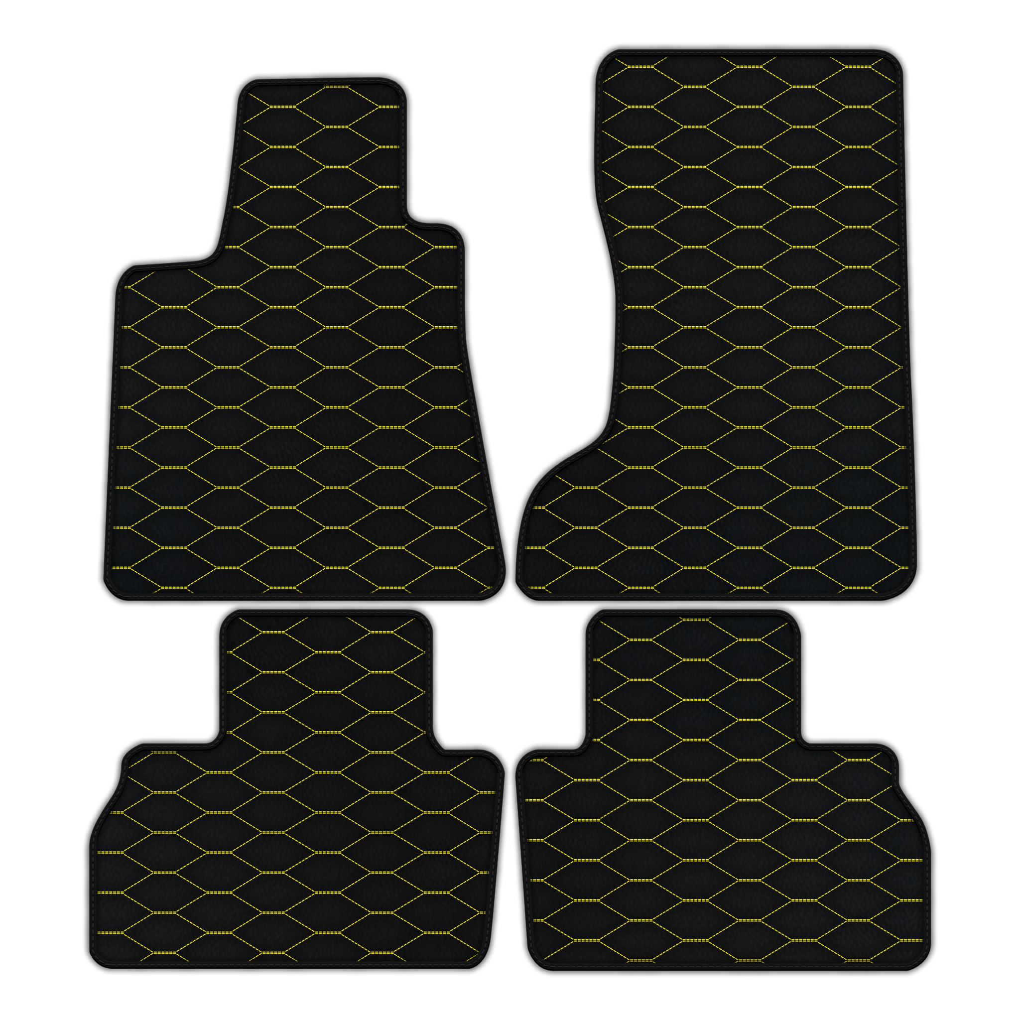 Customizable Leather Floor Mats for Maserati Levante (2017-2023)