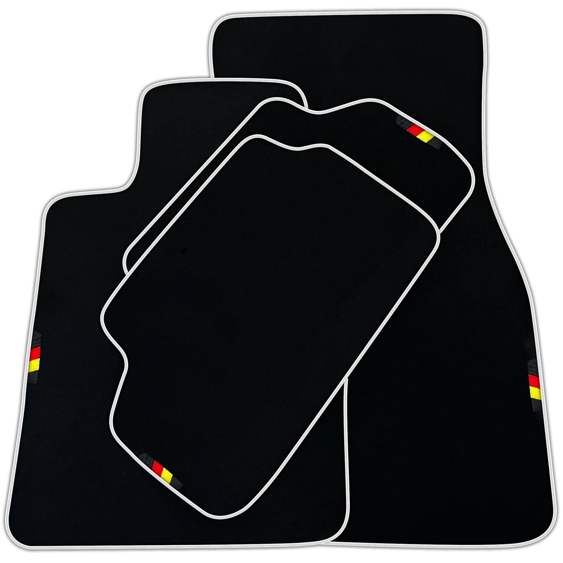 Black Mats For BMW 1 Series E88 Convertible Germany Edition | Various Trim Colors