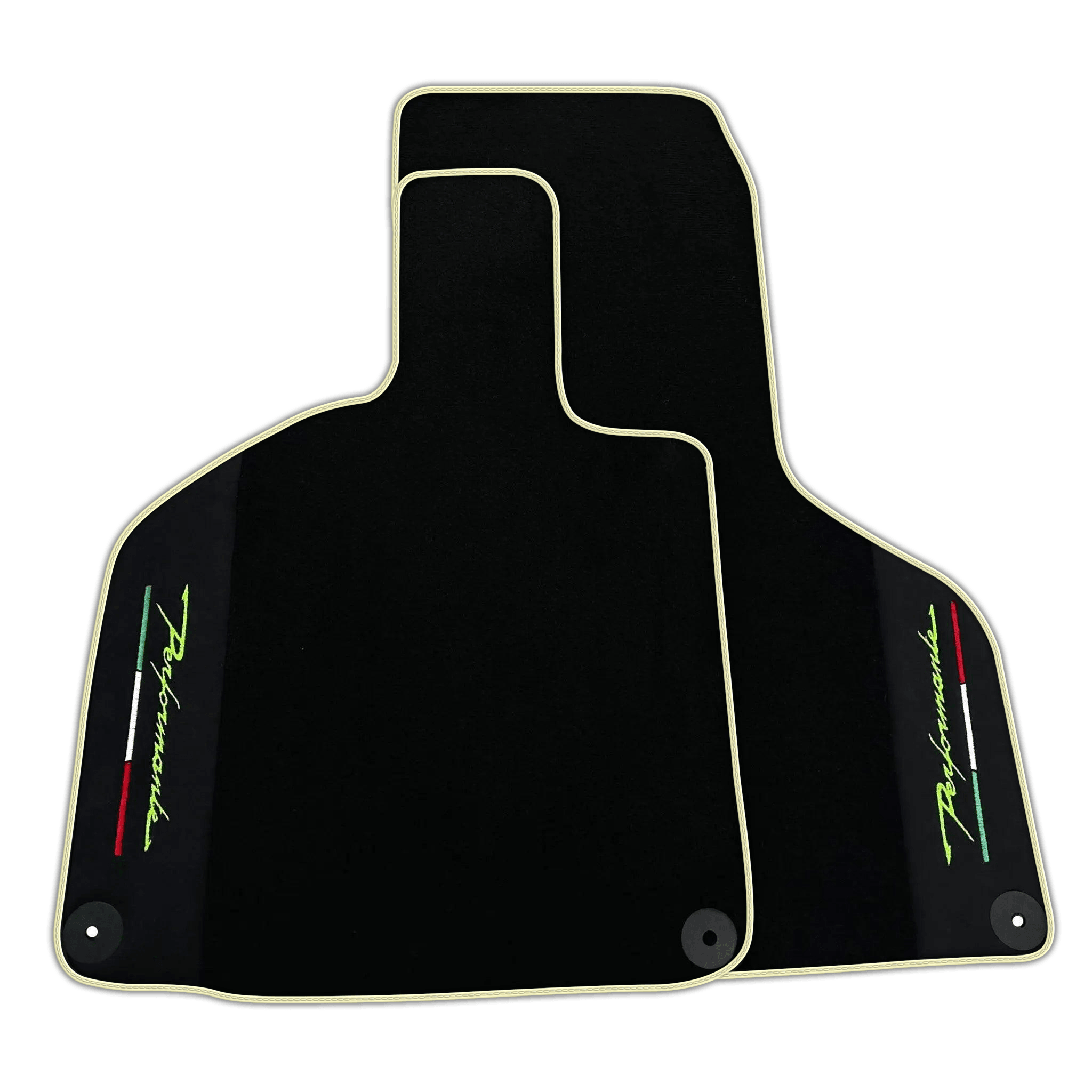 Floor Mats for Lamborghini Huracan Perfomante with Alcantara Leather | Various Trim Colors