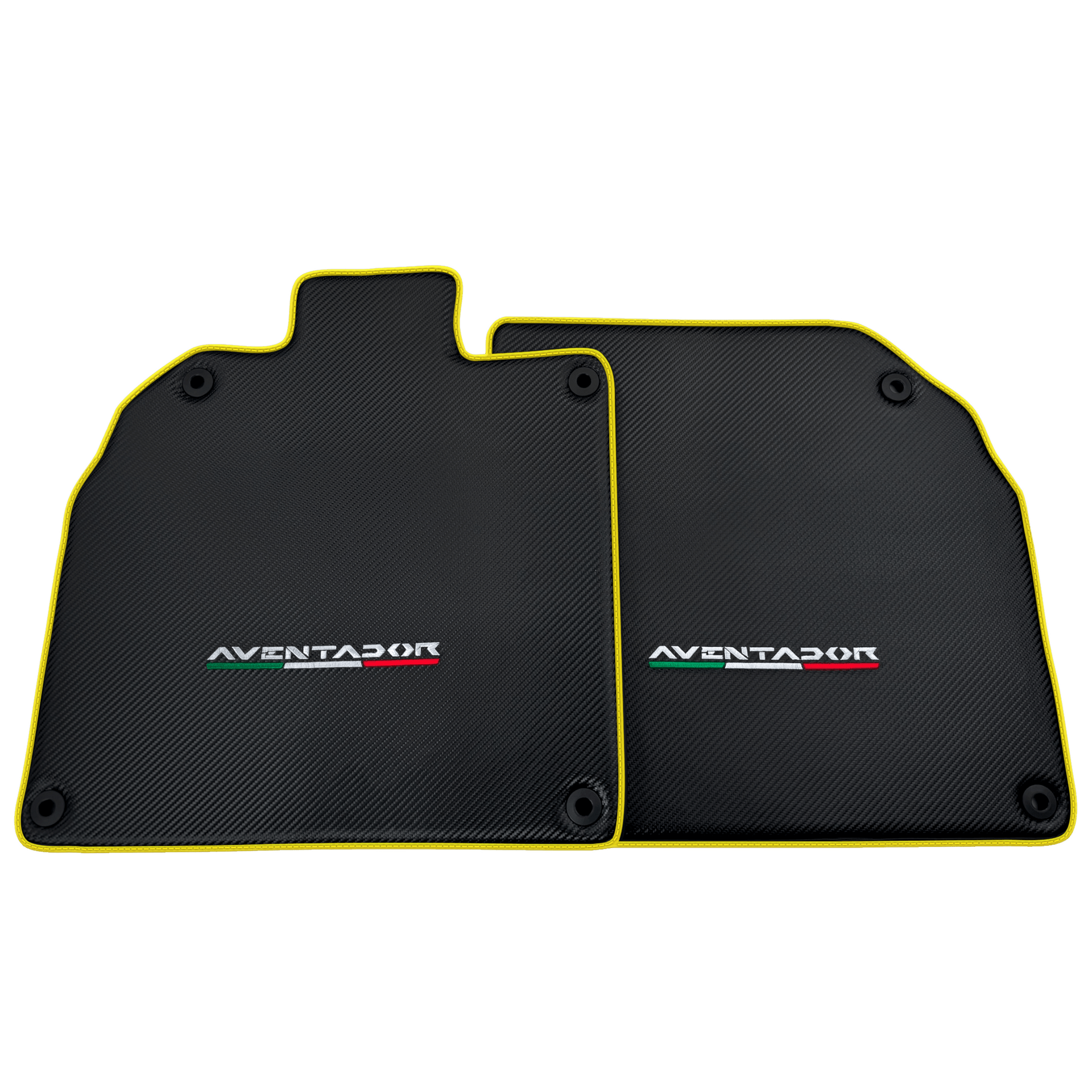 Carbon Fiber Floor Mats for Lamborghini Aventador | Various Trim Colors