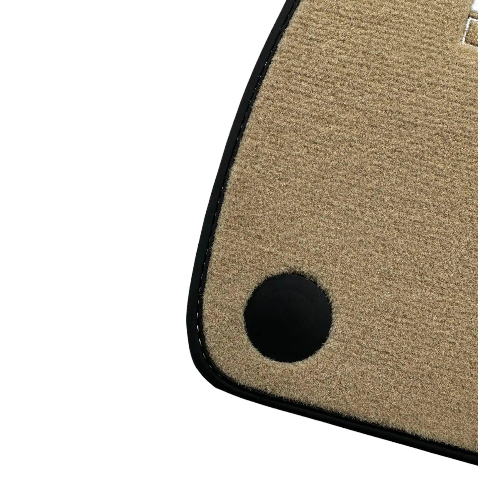 Beige Floor Mats For Mercedes-Benz SLK R170 (2000-2004) - AutoWin
