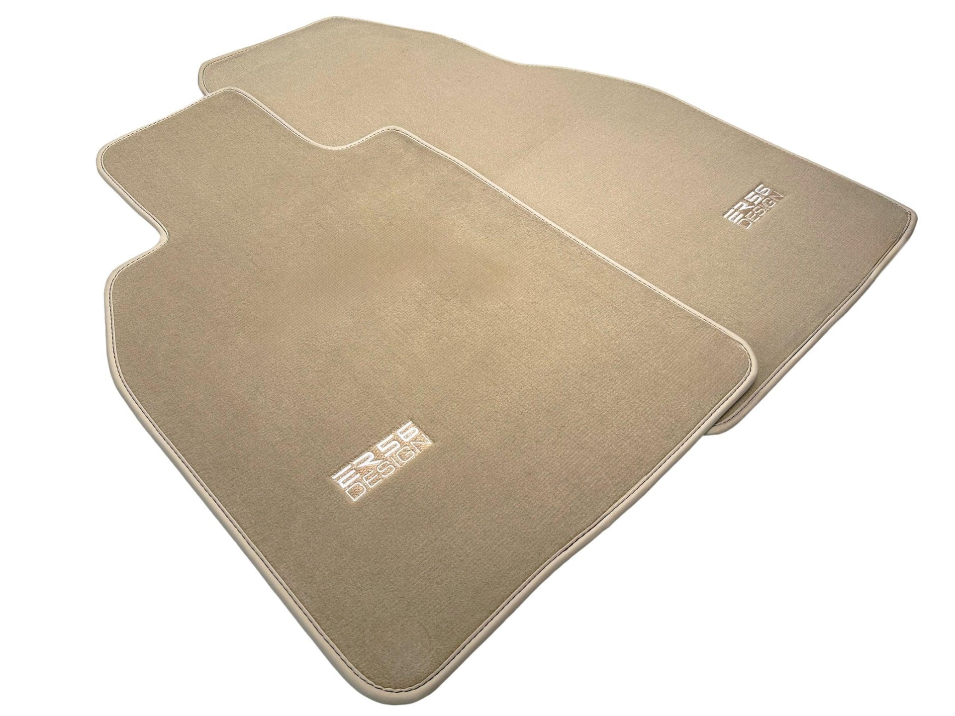 Beige Floor Mats for Porsche 981 Cayman (2012–2016) | Er56 Design - AutoWin