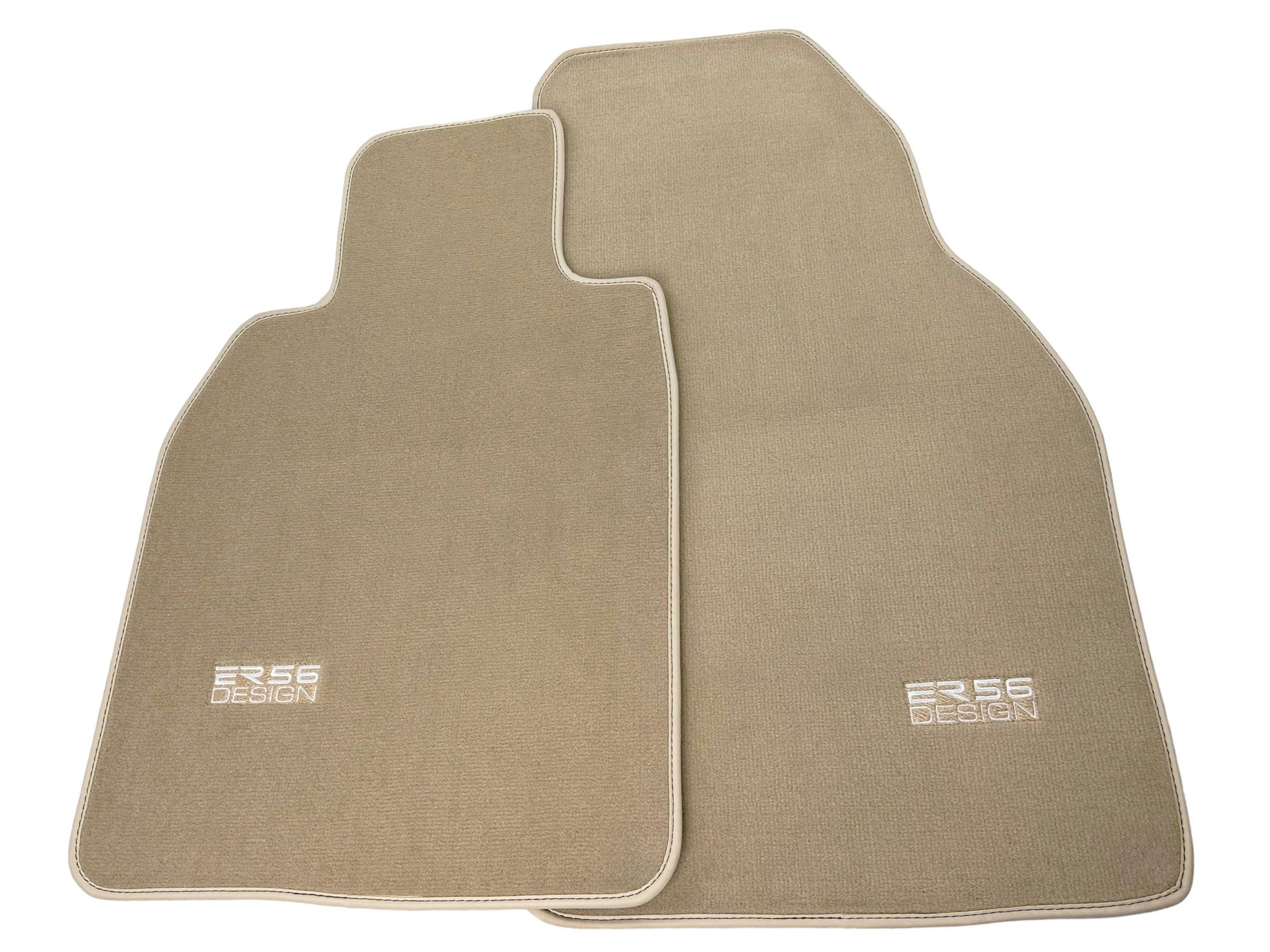 Beige Floor Mats for Porsche 987 Boxster (2005-2012) | Er56 Design - AutoWin