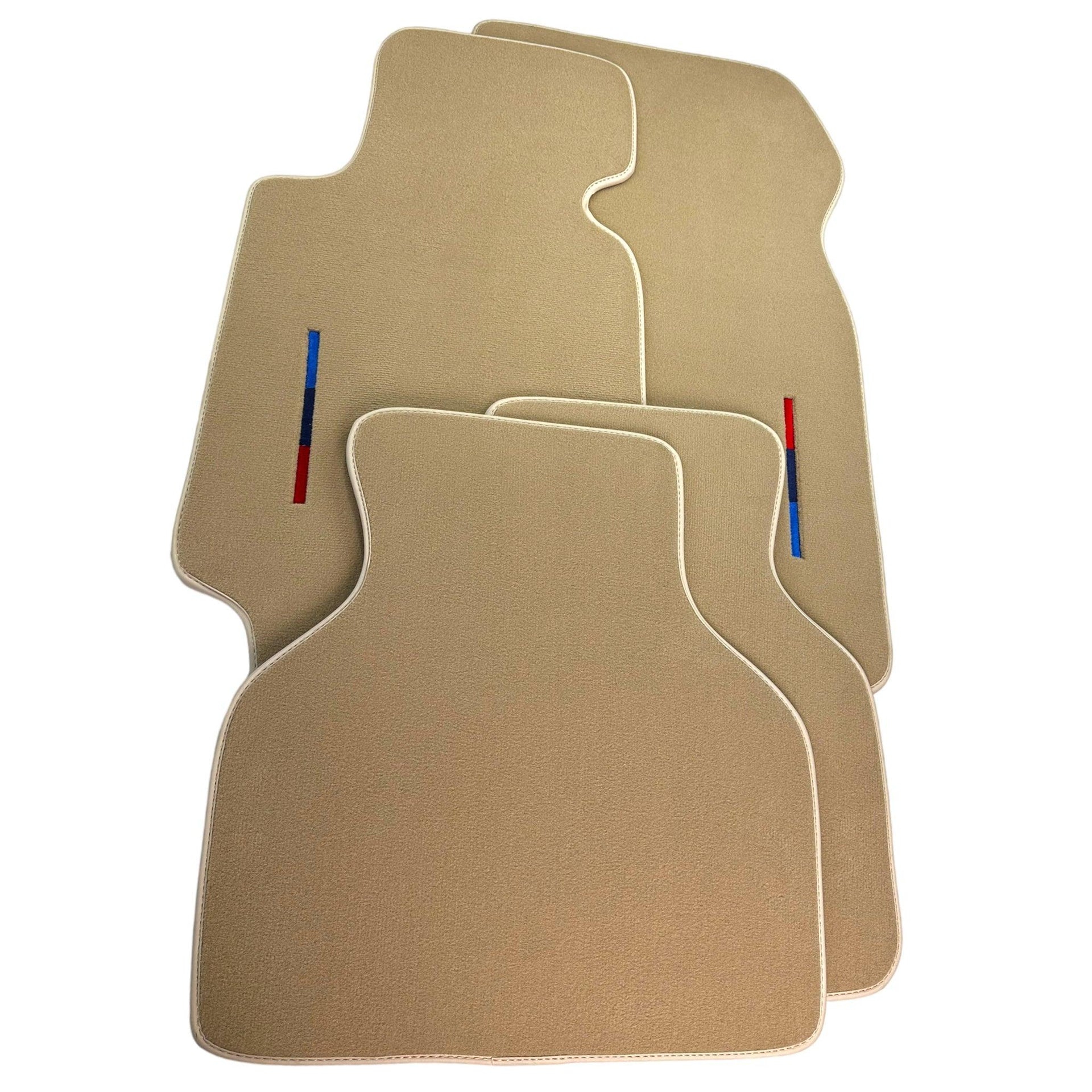 Beige Mats For BMW 7 Series E38 With M Package - AutoWin