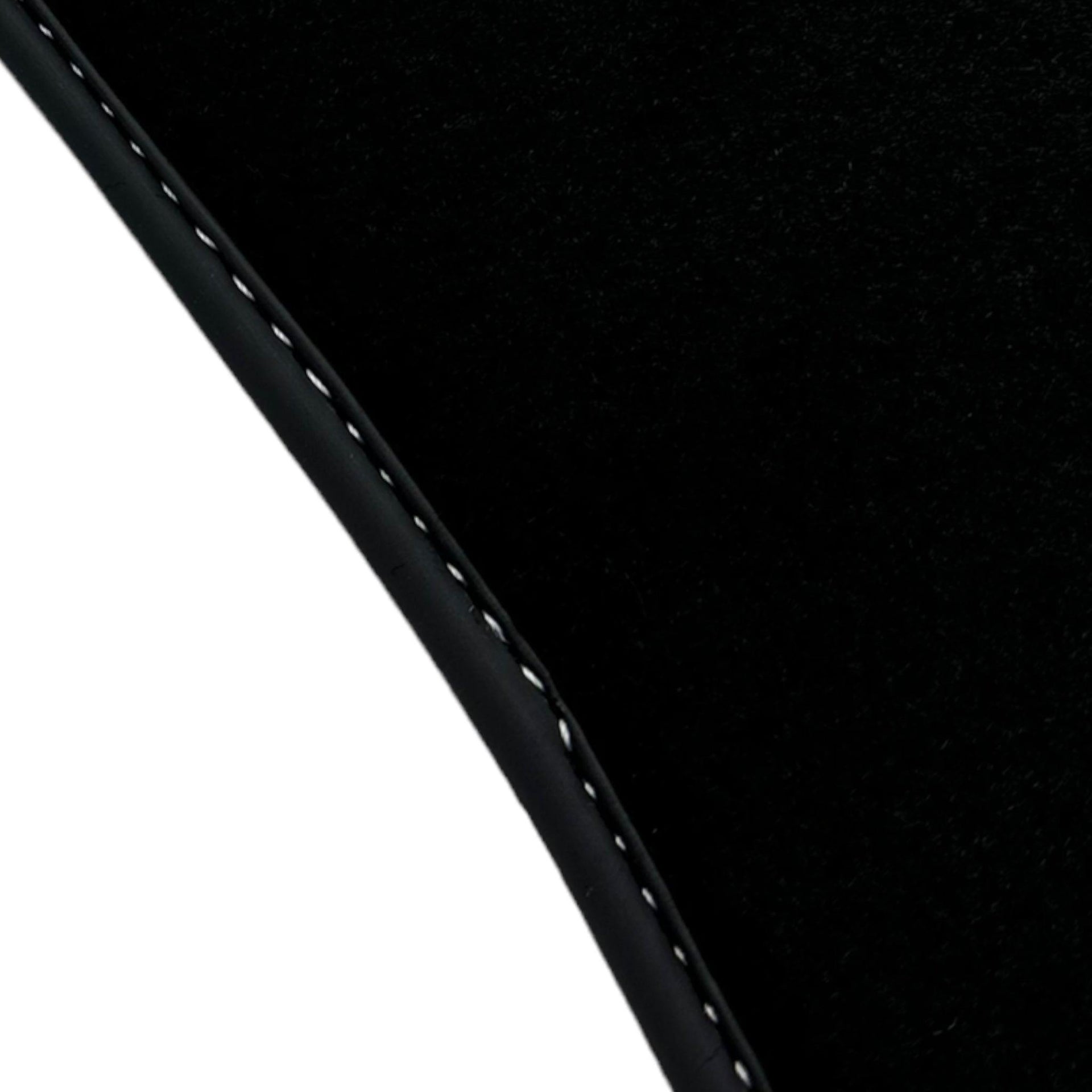 Black Floor Mats for Audi TT MK3 Coupe (2019-2023) with Leather - AutoWin