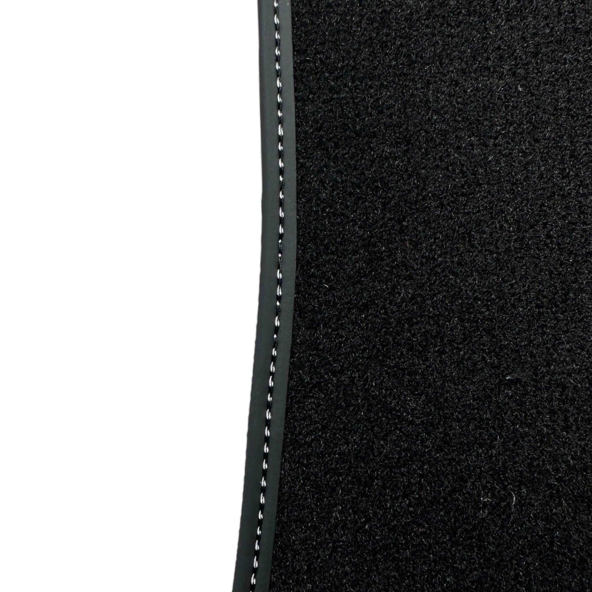 Black Floor Mats For Bentley Continental GT (2018–2023) Speed with Leather - AutoWin