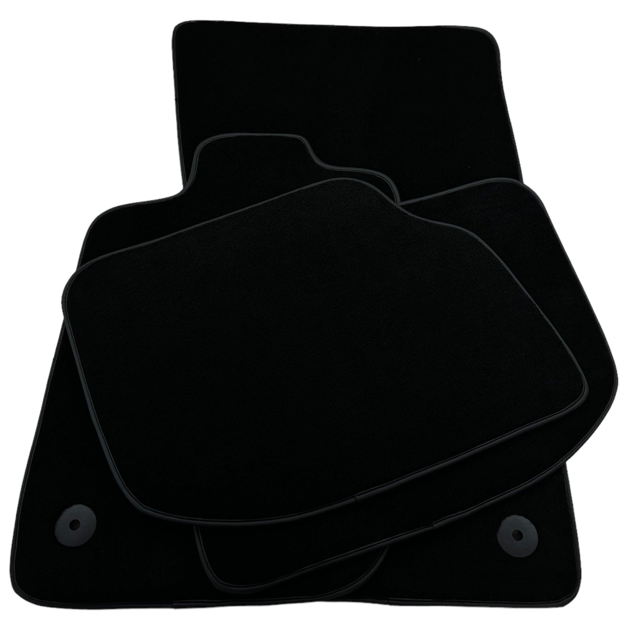 Black Floor Mats For Bentley Continental GTC Convertible (2018–2023) - AutoWin