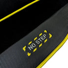 Black Floor Mats For BMW X1 Series E84 | Fighter Jet Edition | Yellow Trim - AutoWin
