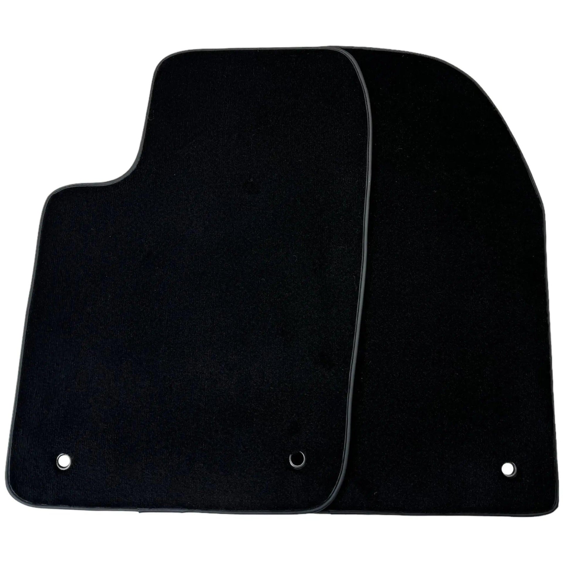 Black Floor Mats for Jeep Renegade Plug-in Hybrid (2020-2024) Co Drive with Fixing System - AutoWin