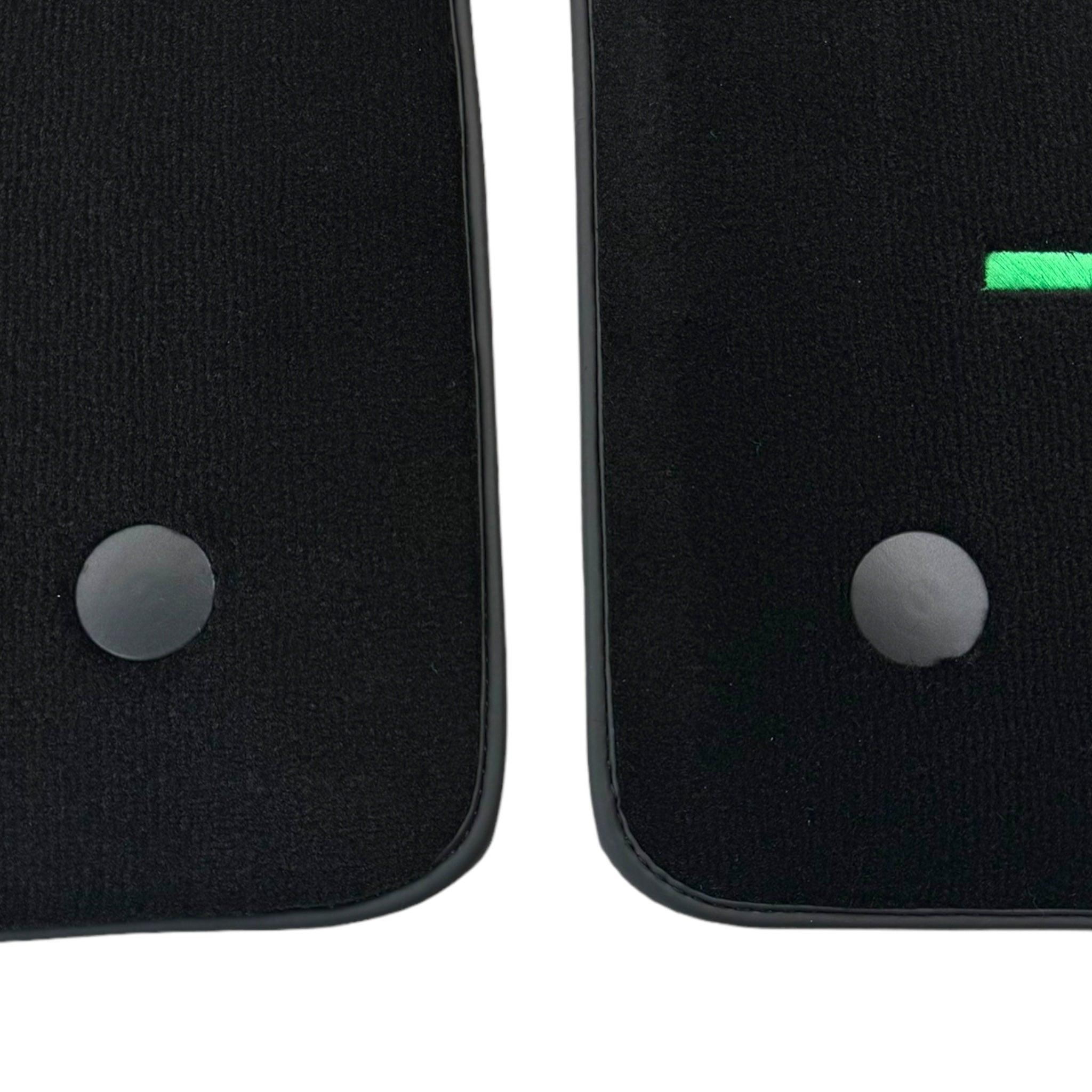 Black Floor Mats For Maserati MC20 (2020-2023) Italy Edition - AutoWin