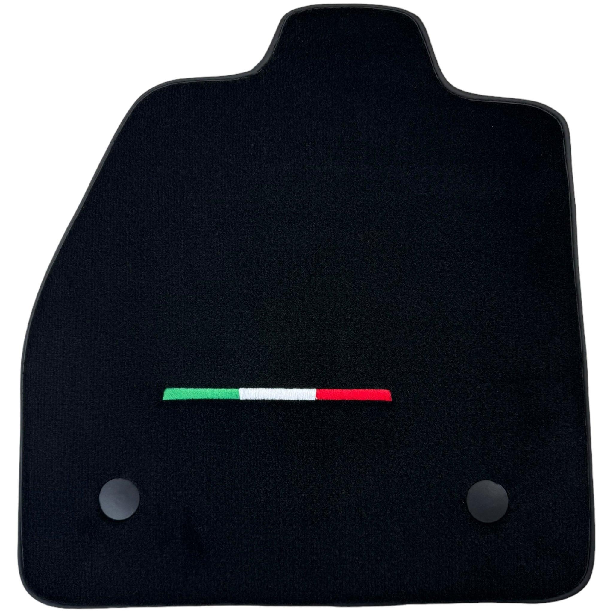 Black Floor Mats For Maserati MC20 (2020-2023) Italy Edition - AutoWin