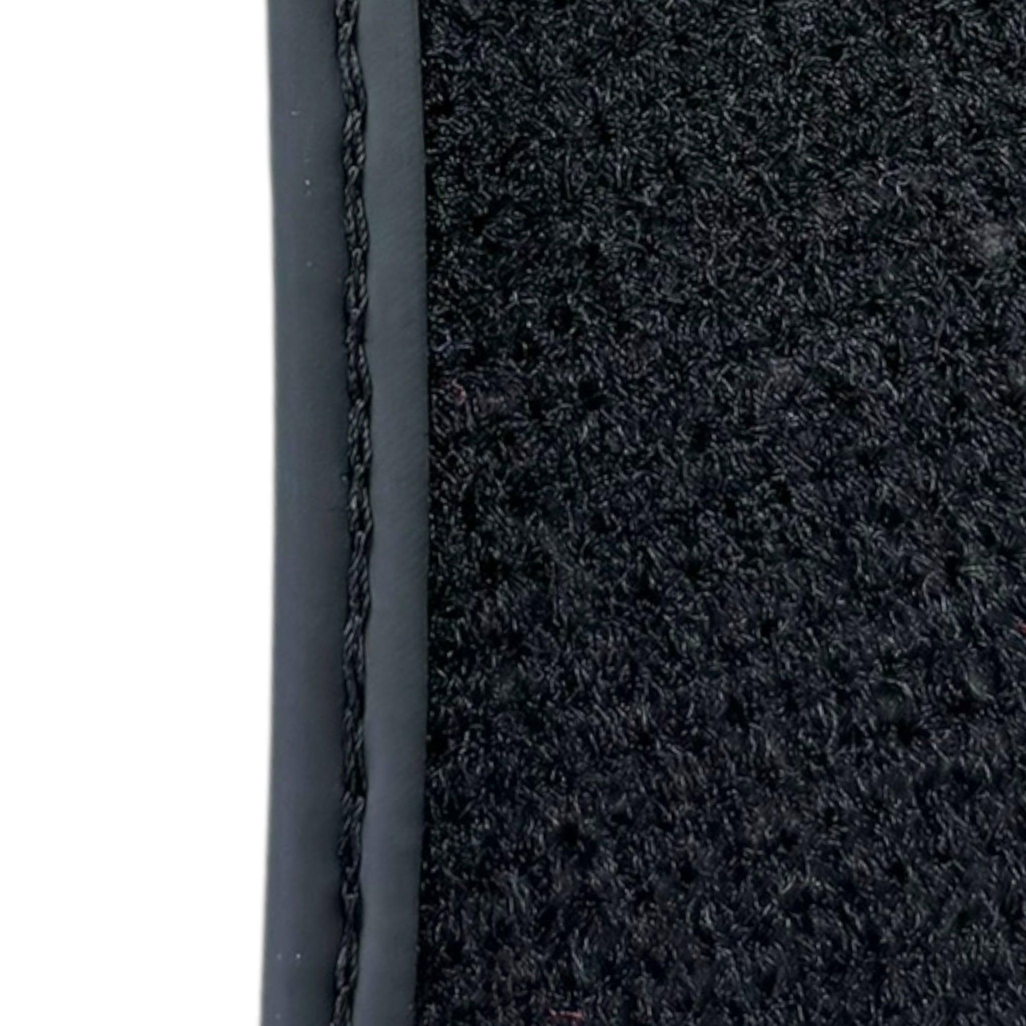 Black Floor Mats For Maserati MC20 (2020-2023) Italy Edition - AutoWin