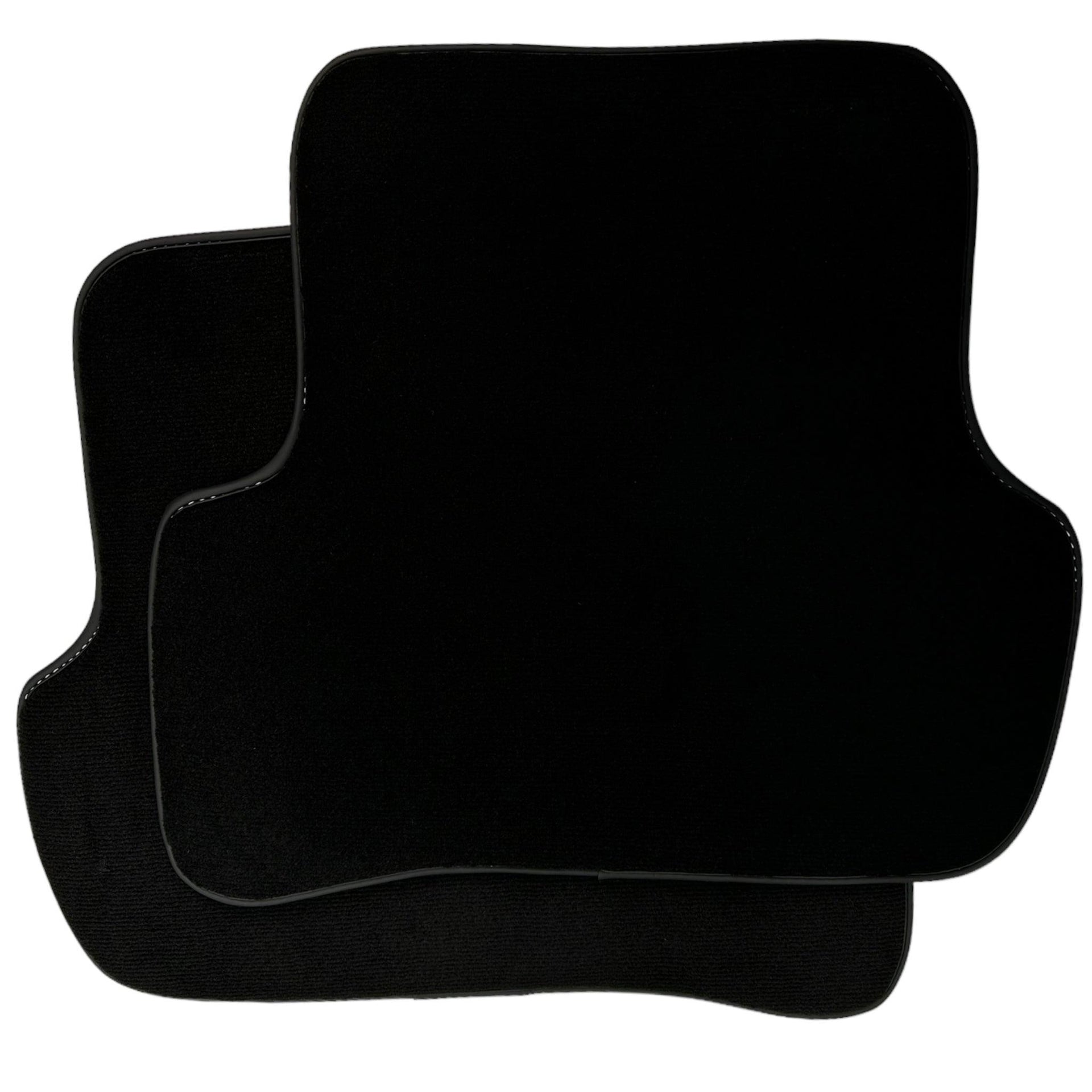 Black Floor Mats For Mercedes-Benz C-Class W204 (2007-2014) - AutoWin